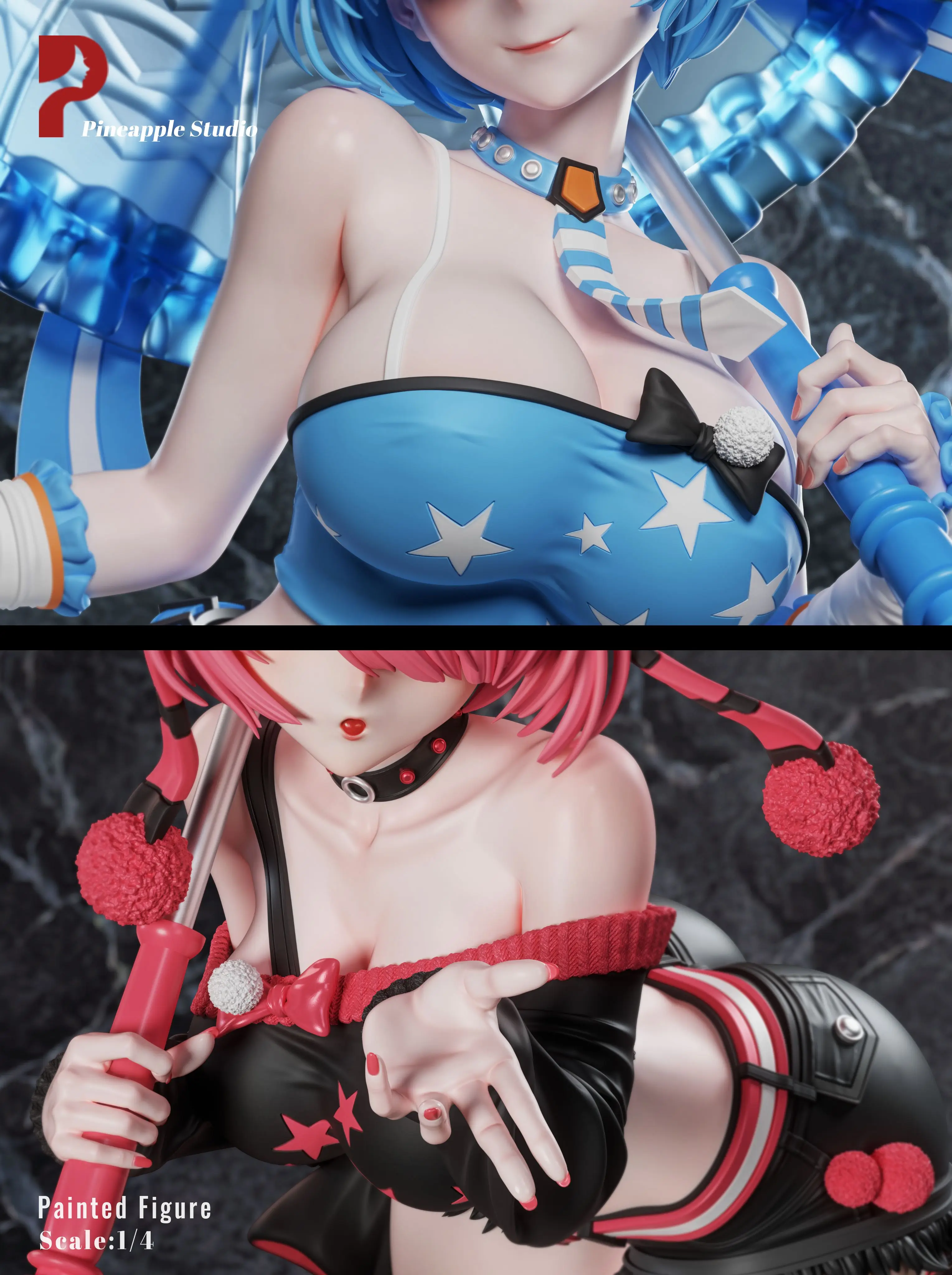 【Pre-sale】1/4 Scale Night Shibuya Rem and Ram-Pineapple Studio