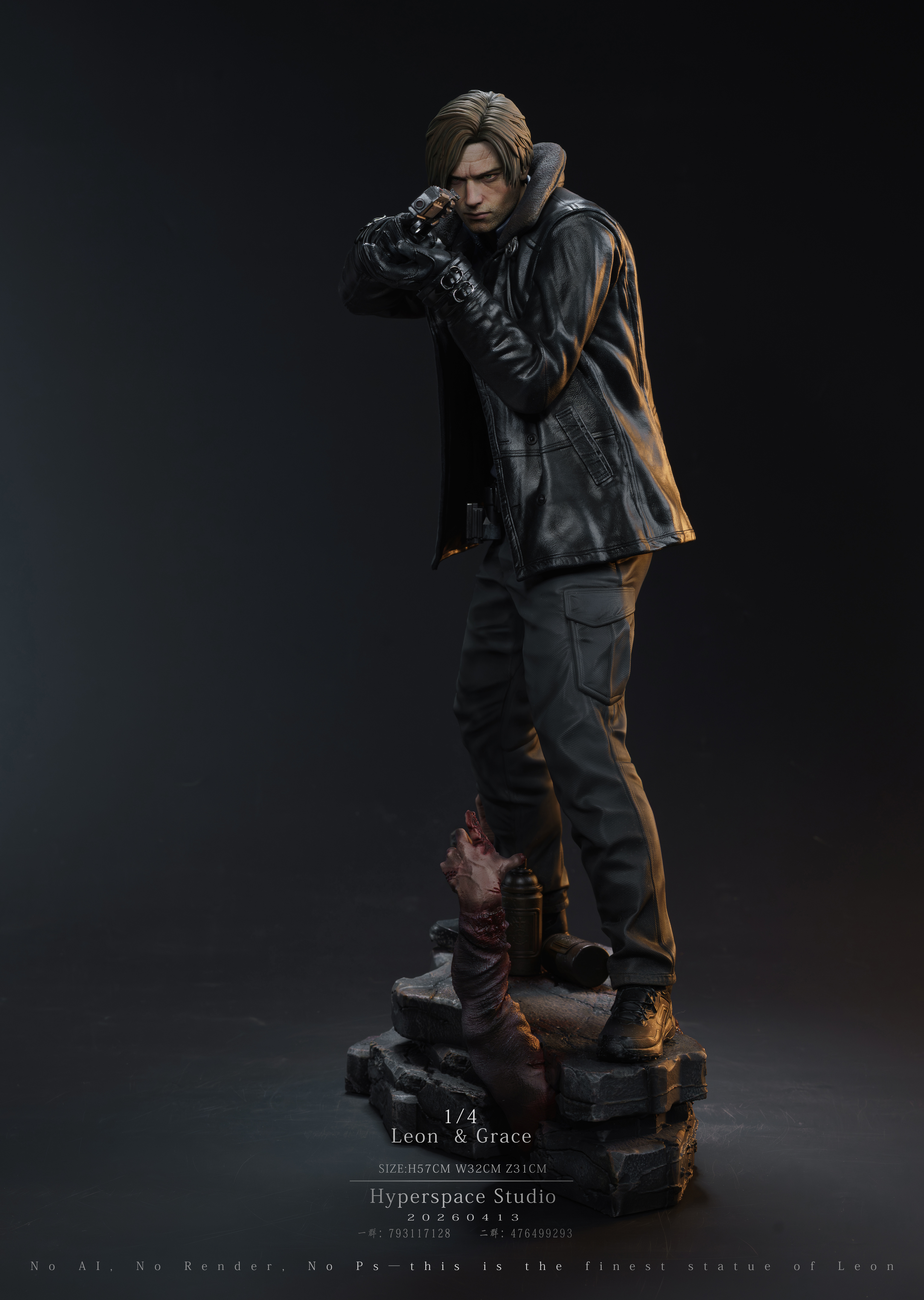 【Pre-sale】1/4 Scale Leon and Grace-HP Studio