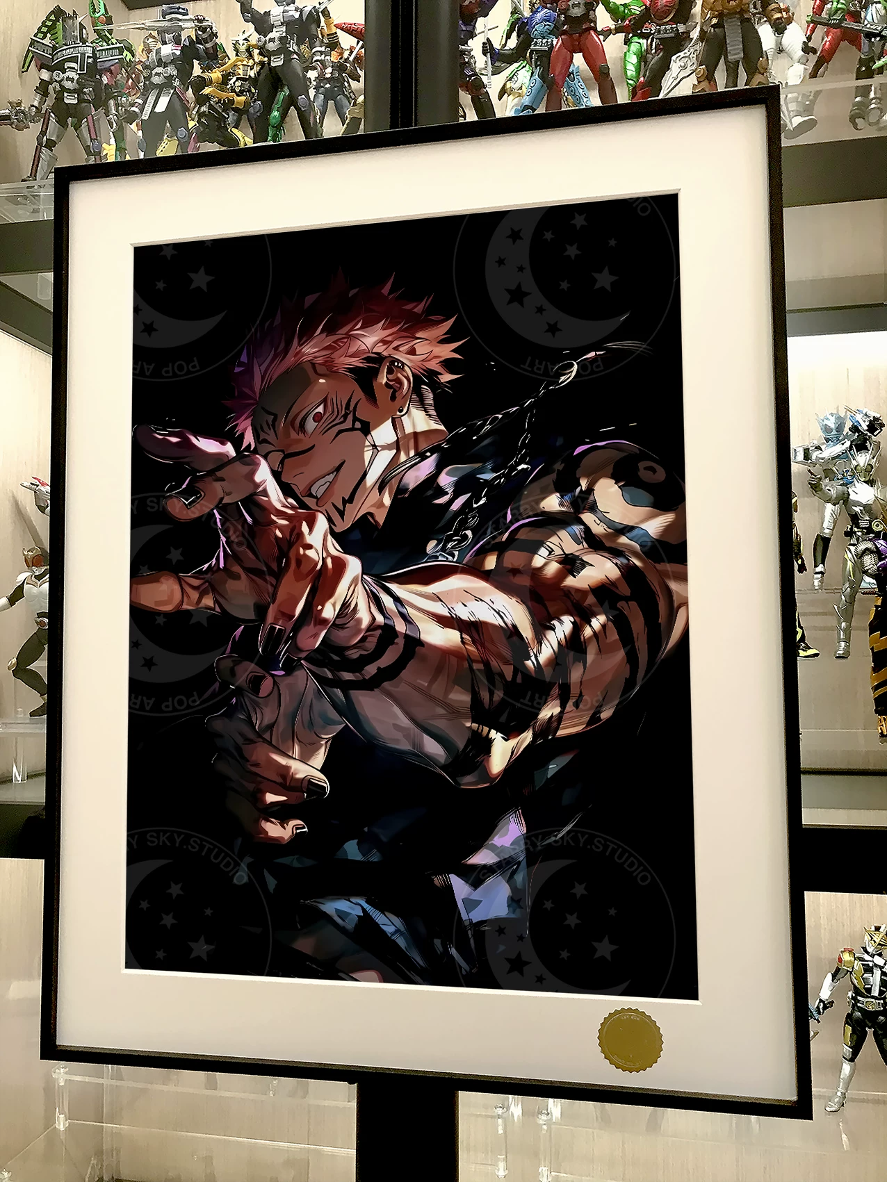 【Pre-sale】Decorative Painting of Ryomen Sukuna-Jujutsu Kaisen-XingKong Studio
