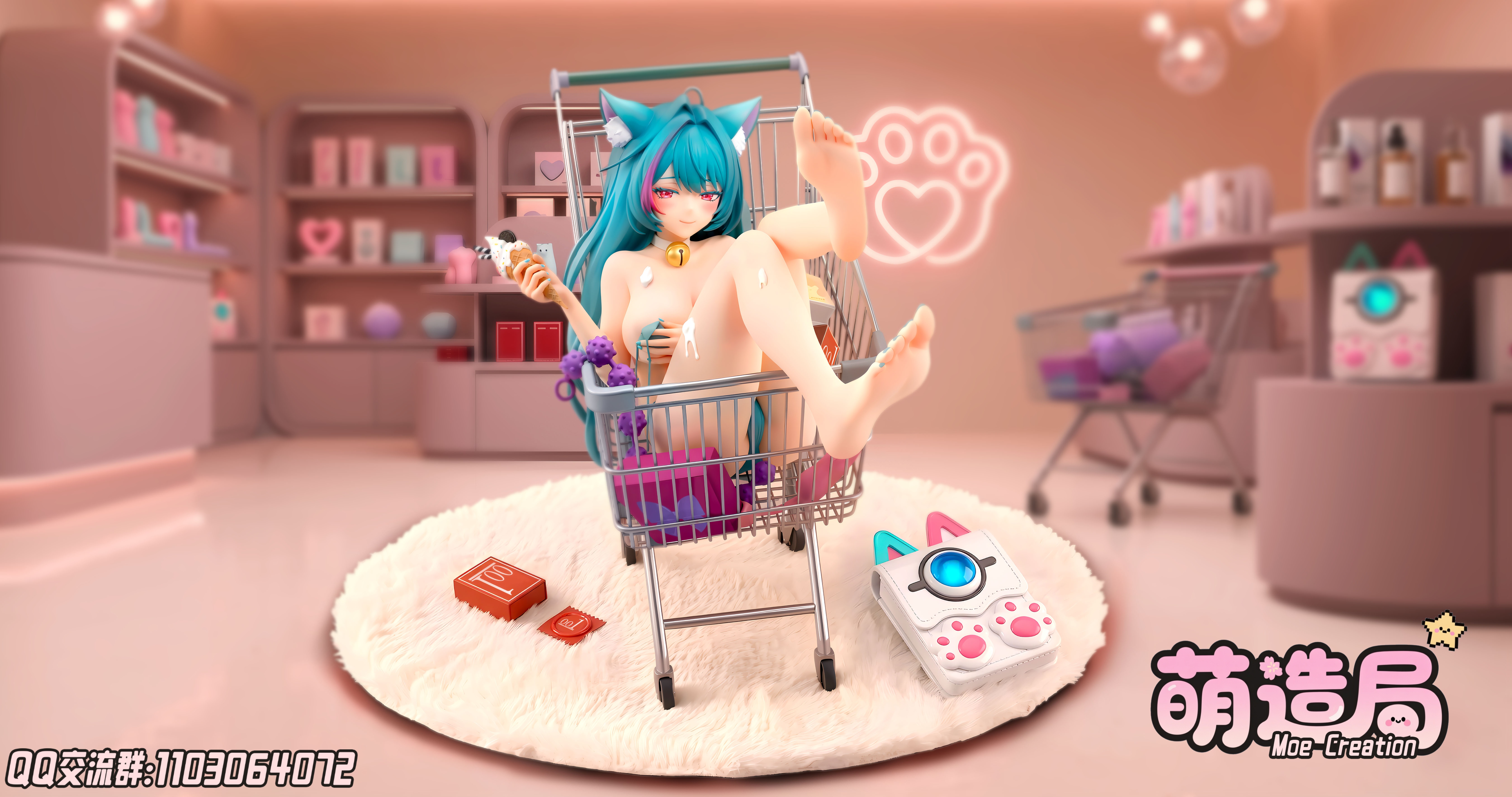 【Pre-sale】1/6 Scale Cart Girl-Moe Creation Studio