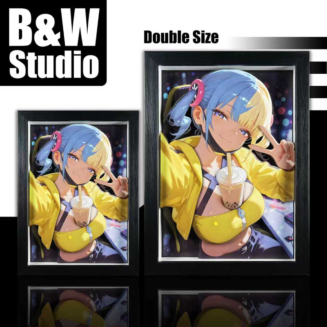 【Pre-sale】Decorative Painting of Canari-Black and White Studio