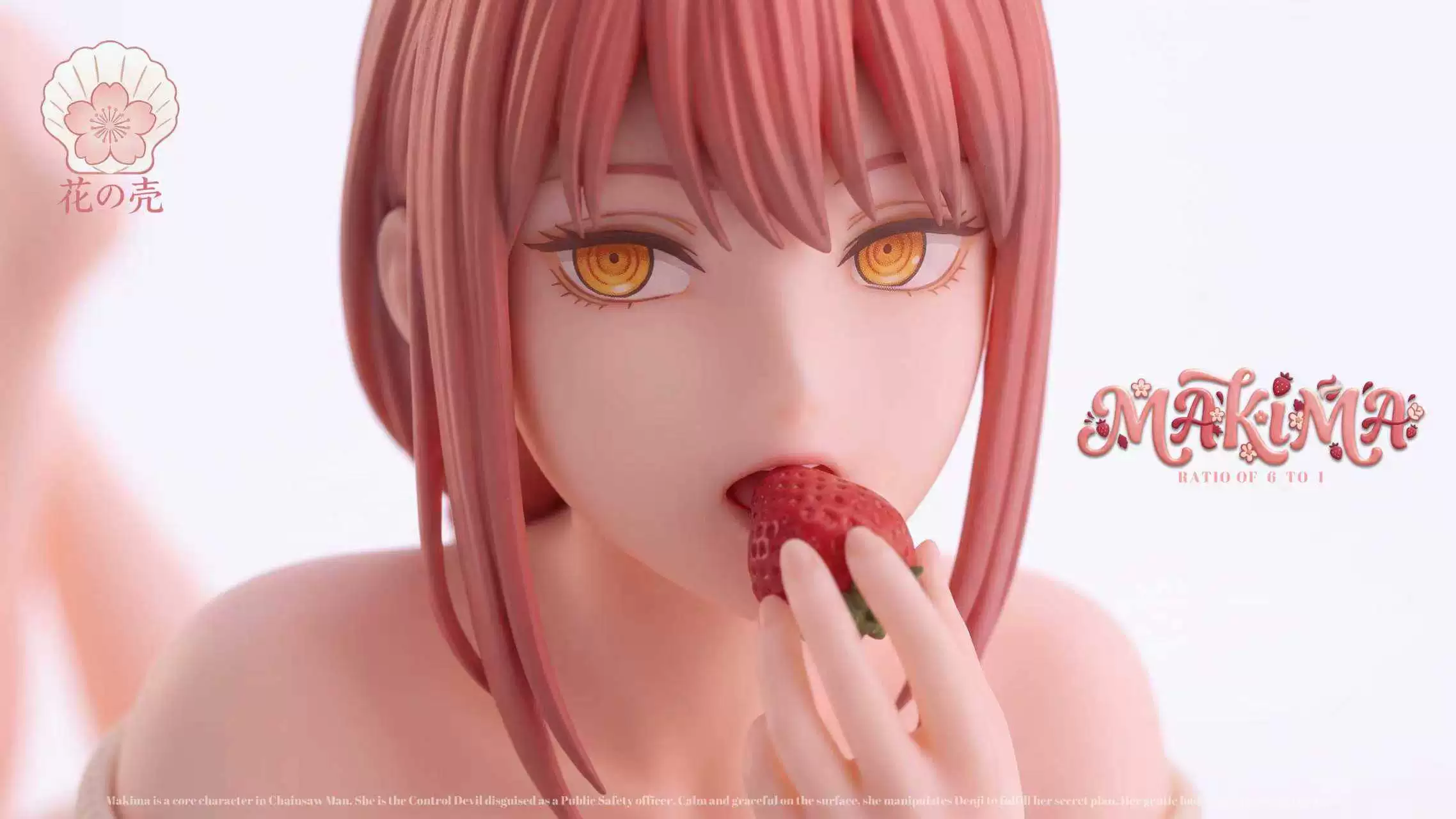 【Pre-sale】1/6 Scale Strawberry Makima-Chainsaw Man-Flower Shell Studio
