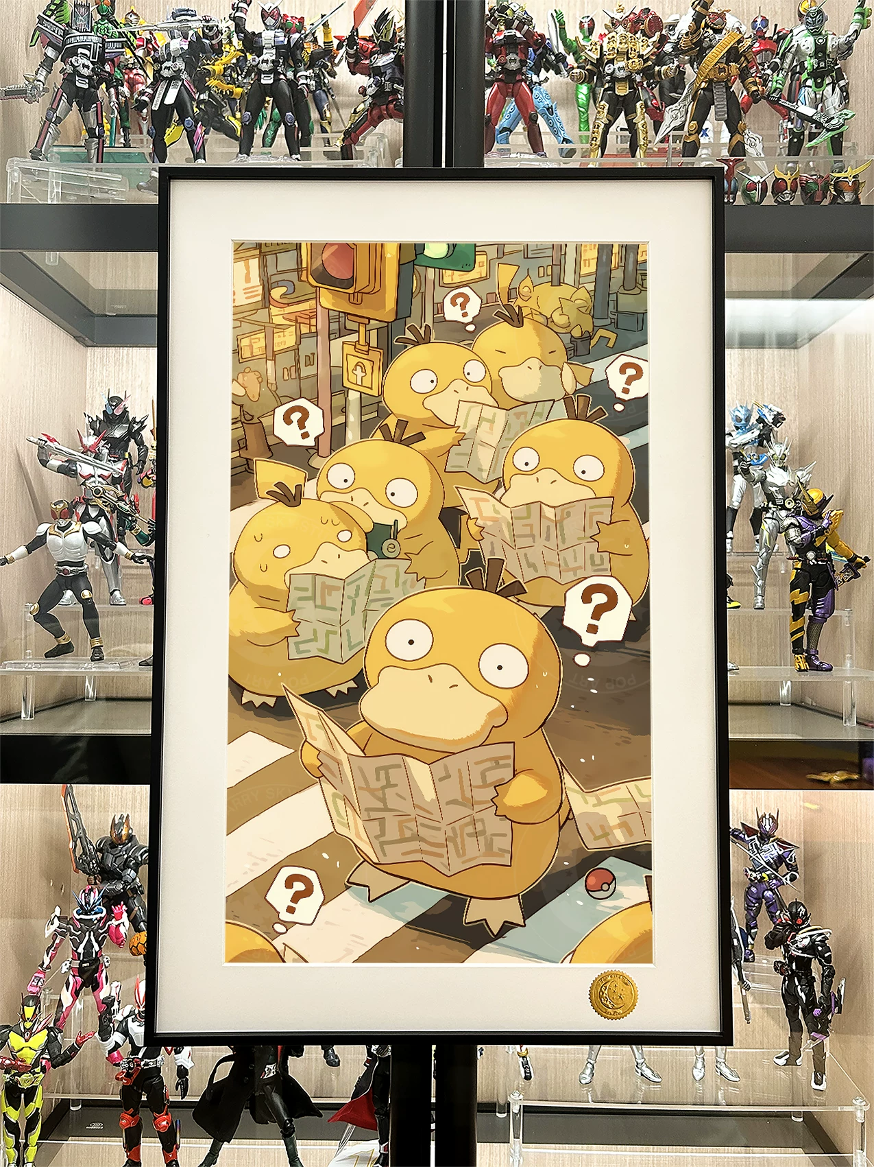 【Pre-sale】Decorative Painting of Psyduck-Pokemon-XingKong Studio