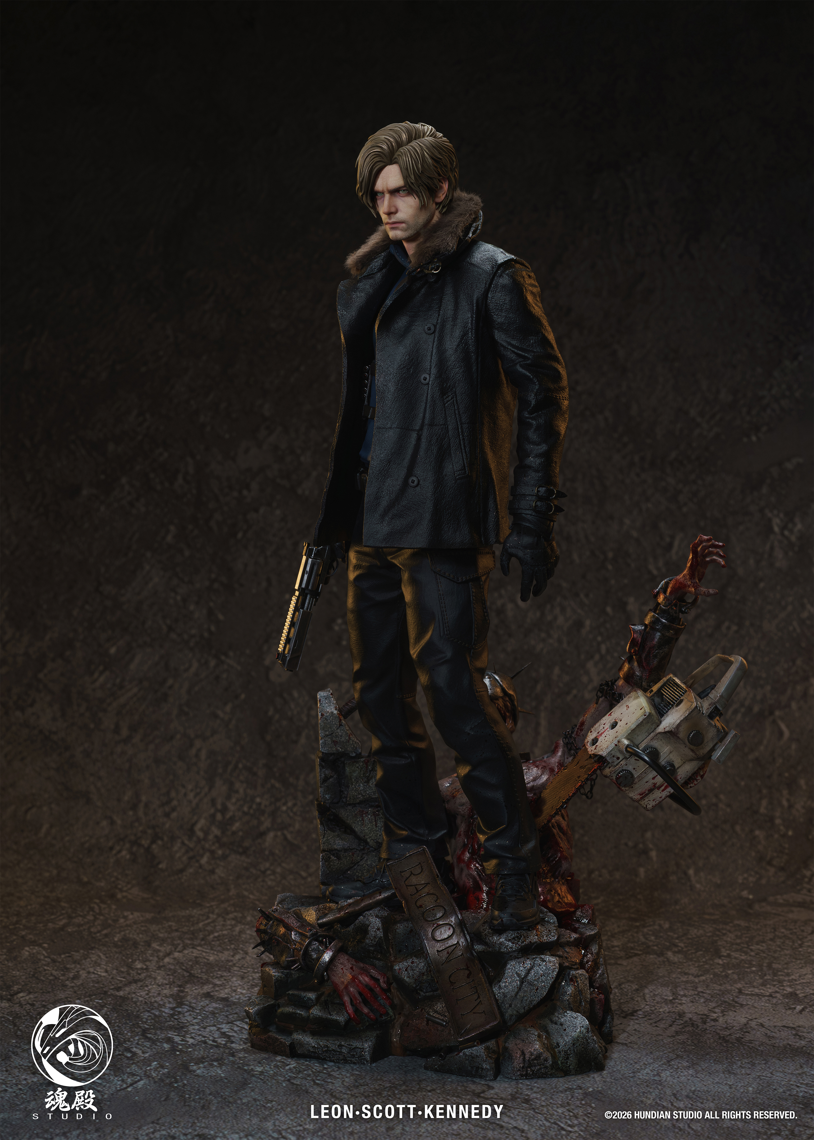 【Pre-sale】1/4 Scale Leon-HunDian Studio