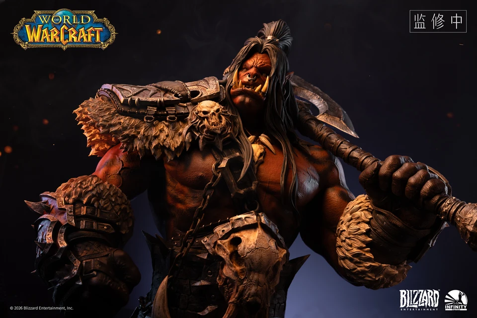 【Pre-sale】1/3 Scale Bust of Grommash Hellscream Licensed-World of Warcraft-Infinity Studio