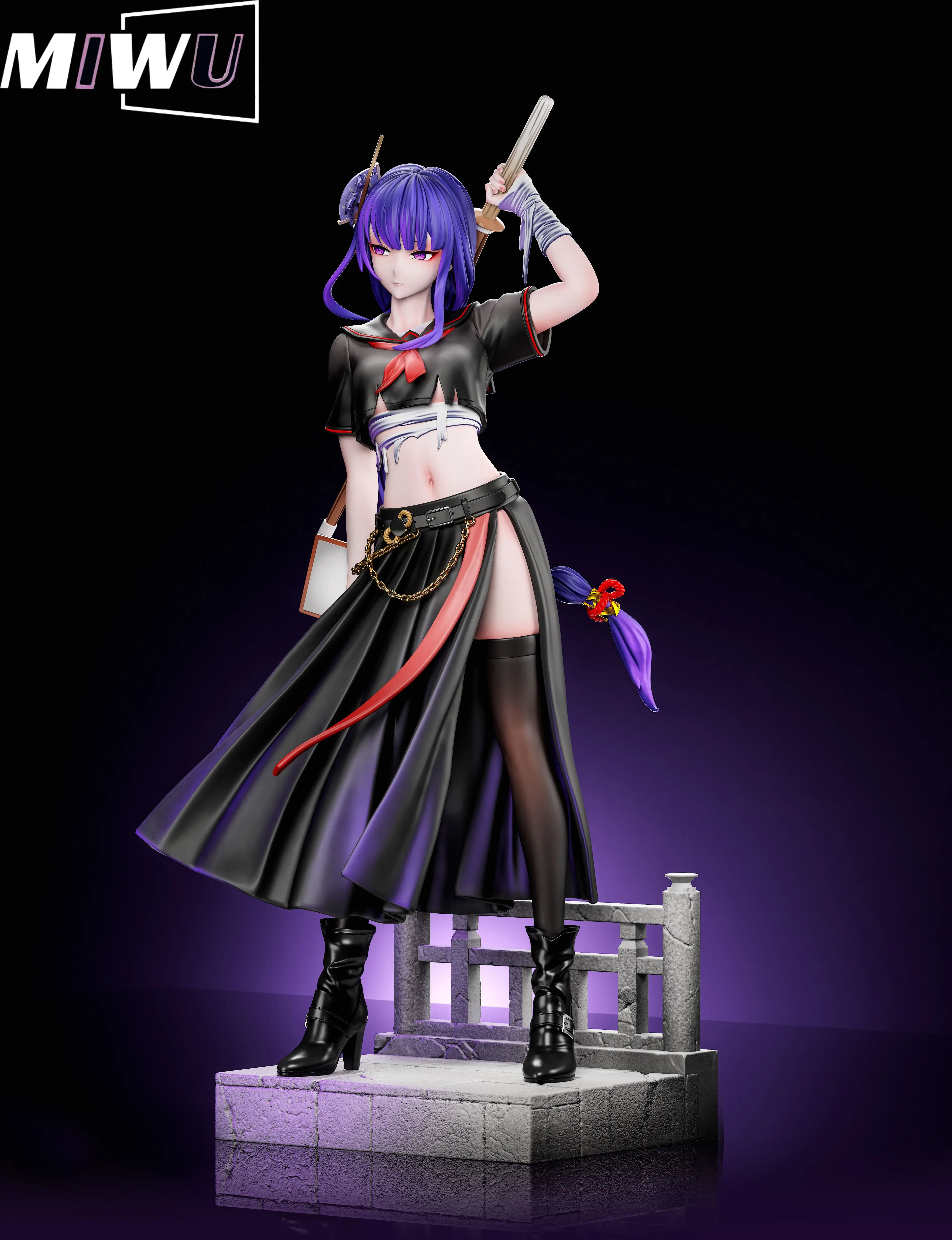 【Pre-sale】1/6 Scale Raiden Shogun and Yae Miko-Miwu Studio