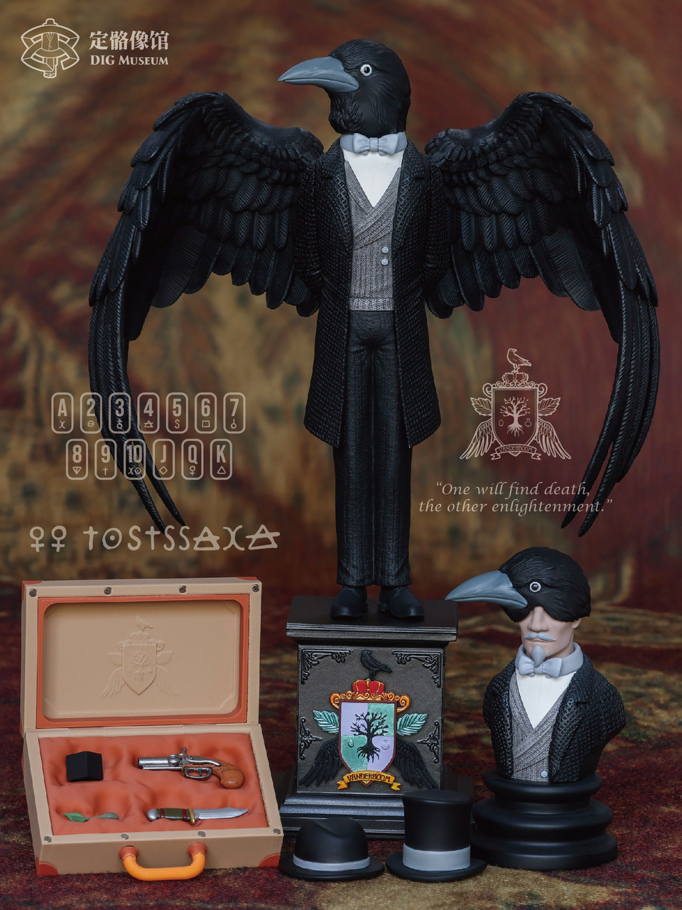 【Pre-sale】Roots Mr. Crow-Rusty Lake-DIG Museum Studio