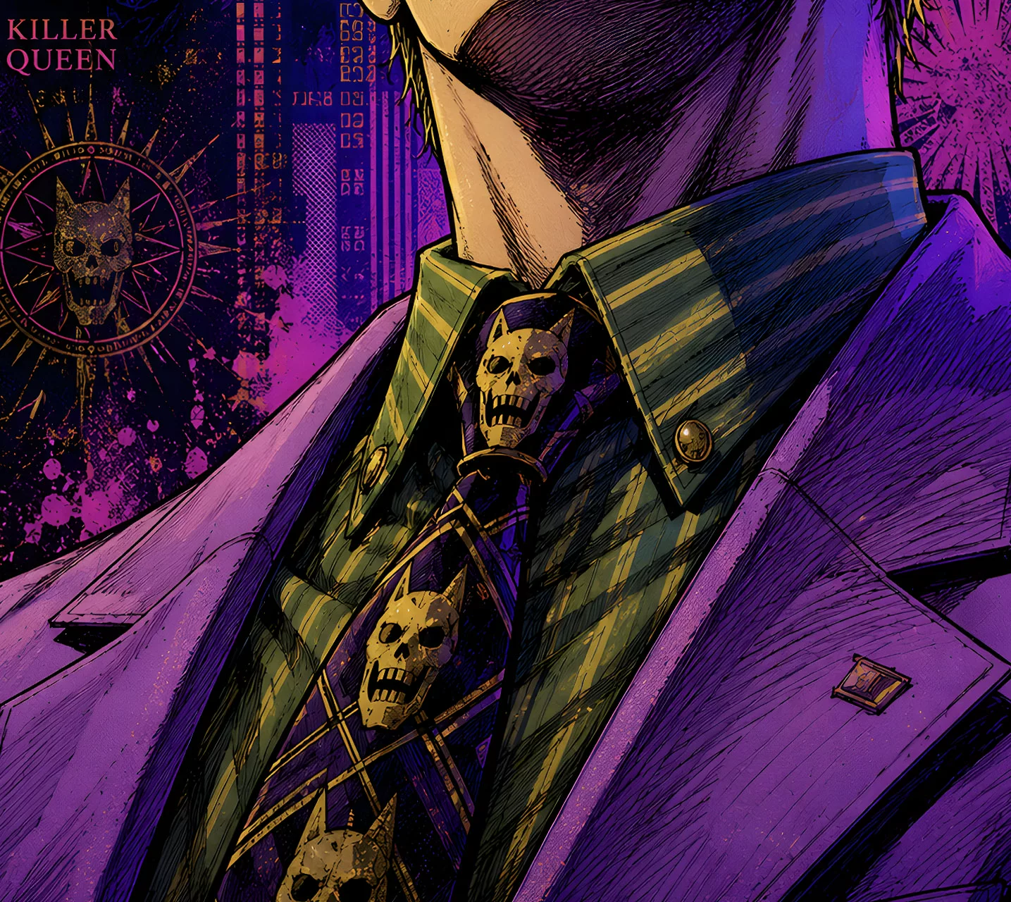 【Pre-sale】Decorative Painting of Kira Yoshikage-JoJo's Bizarre Adventure-H2 Studio
