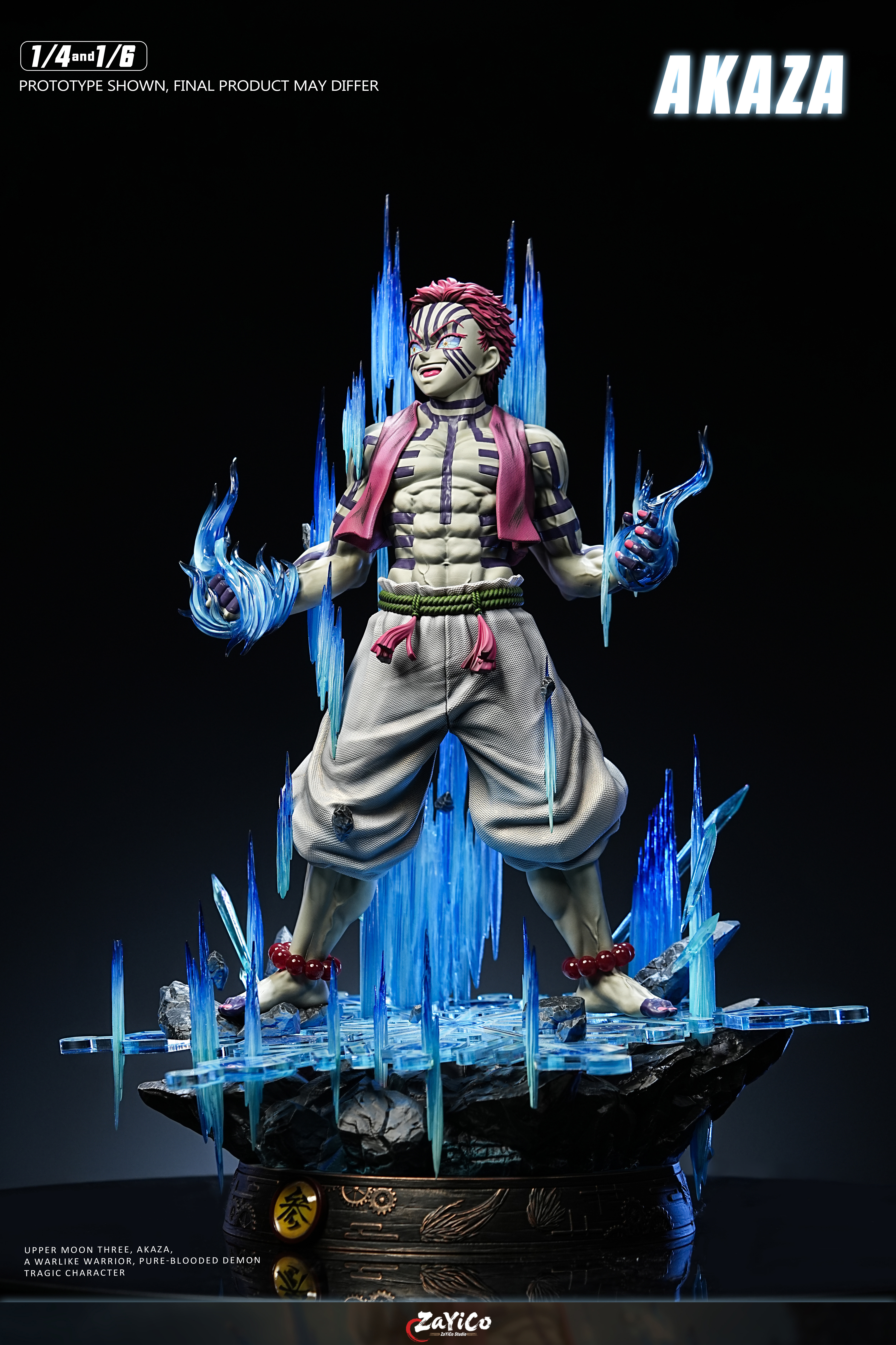 【Pre-sale】1/6 and 1/4 Scale Standing Akaza with LED-Zayico Studio