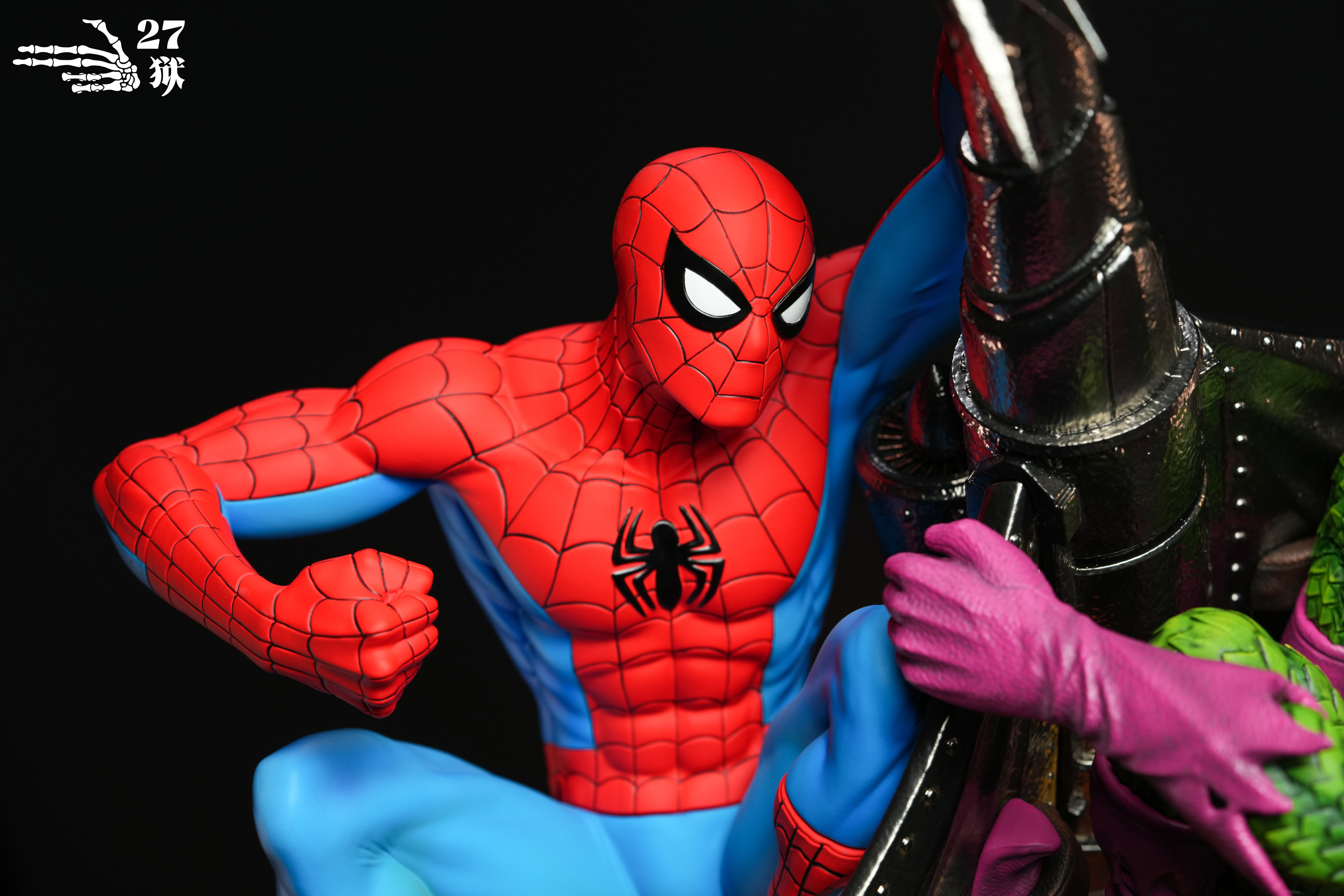 【Pre-sale】1/4 Scale Spiderman VS Green Goblin Diorama-27abyss Studio
