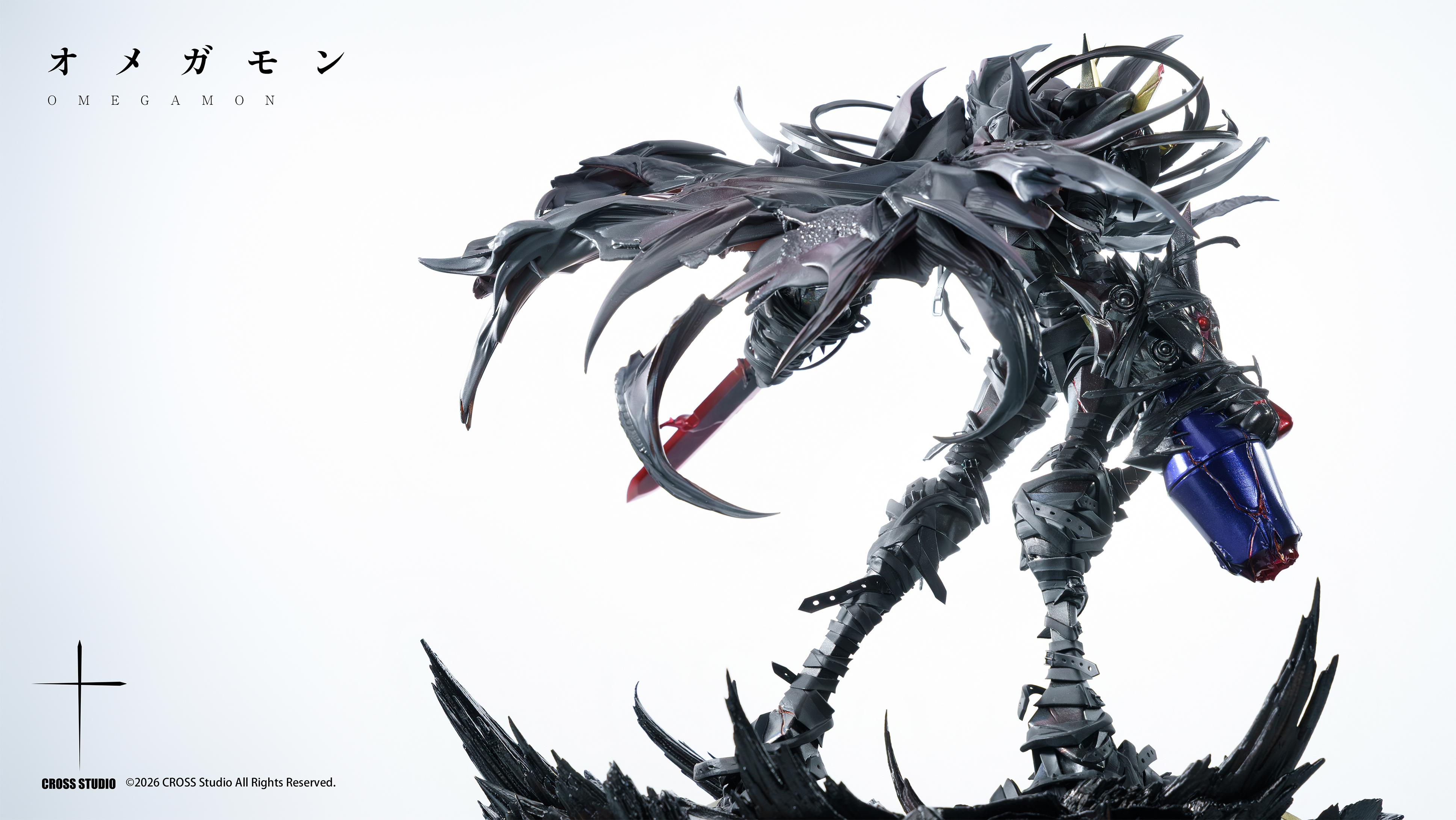 【Pre-sale】Omegamon Zwart-Digimon Adventure-Cross Studio