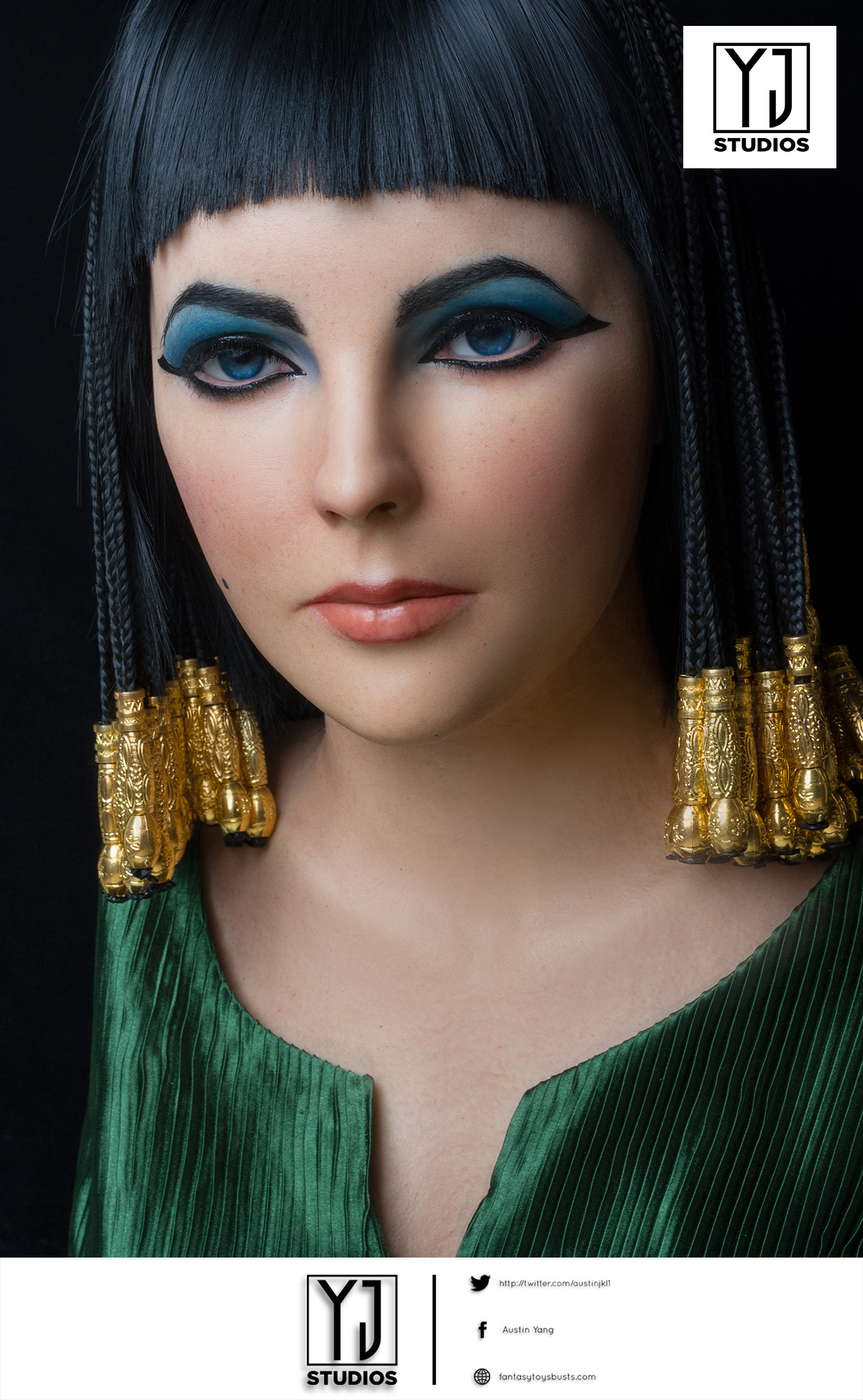 【Pre-sale】1/1 Scale Bust of Cleopatra-YJ Studio