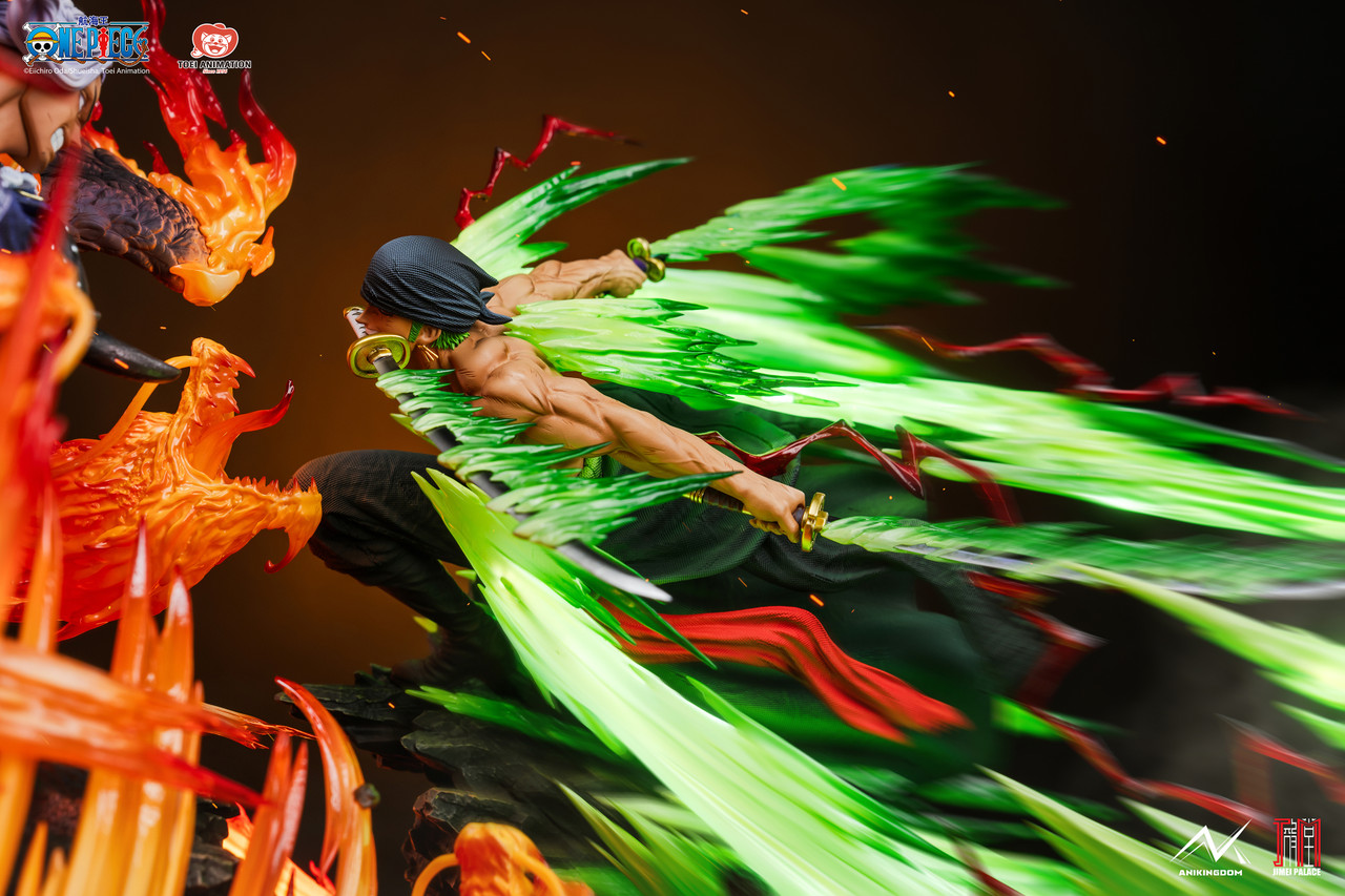 【Pre-sale】Roronoa Zoro VS King Licensed-One Piece-Jimei Palace Studio