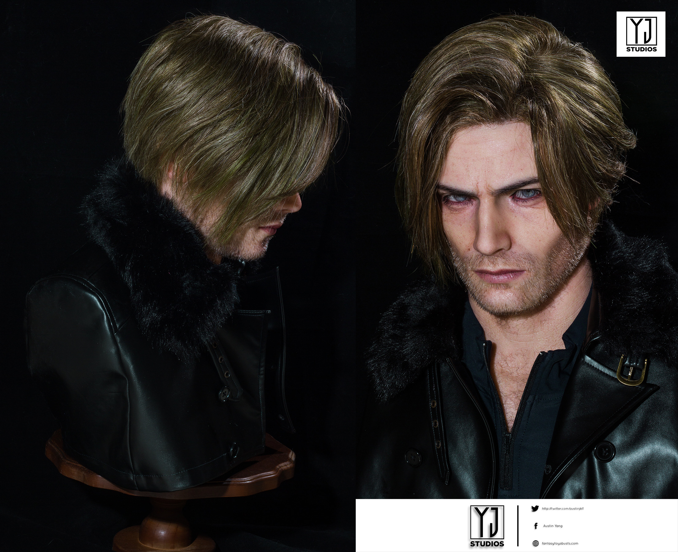 【Pre-sale】1/1 Scale Bust of Leon Scott Kennedy-YJ Studio