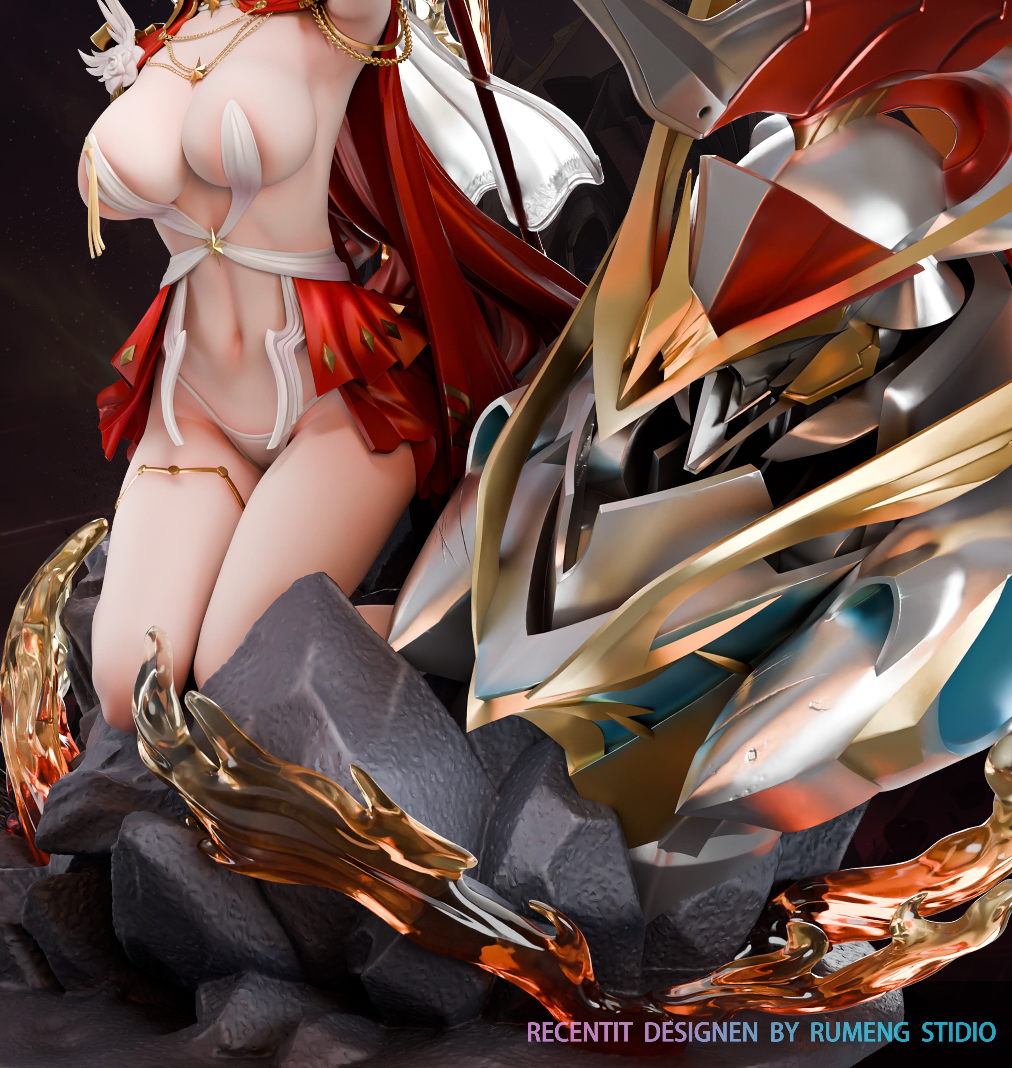 【Pre-sale】1/6 Scale Himeko-Honkai: Star Rail-RuMeng Studio