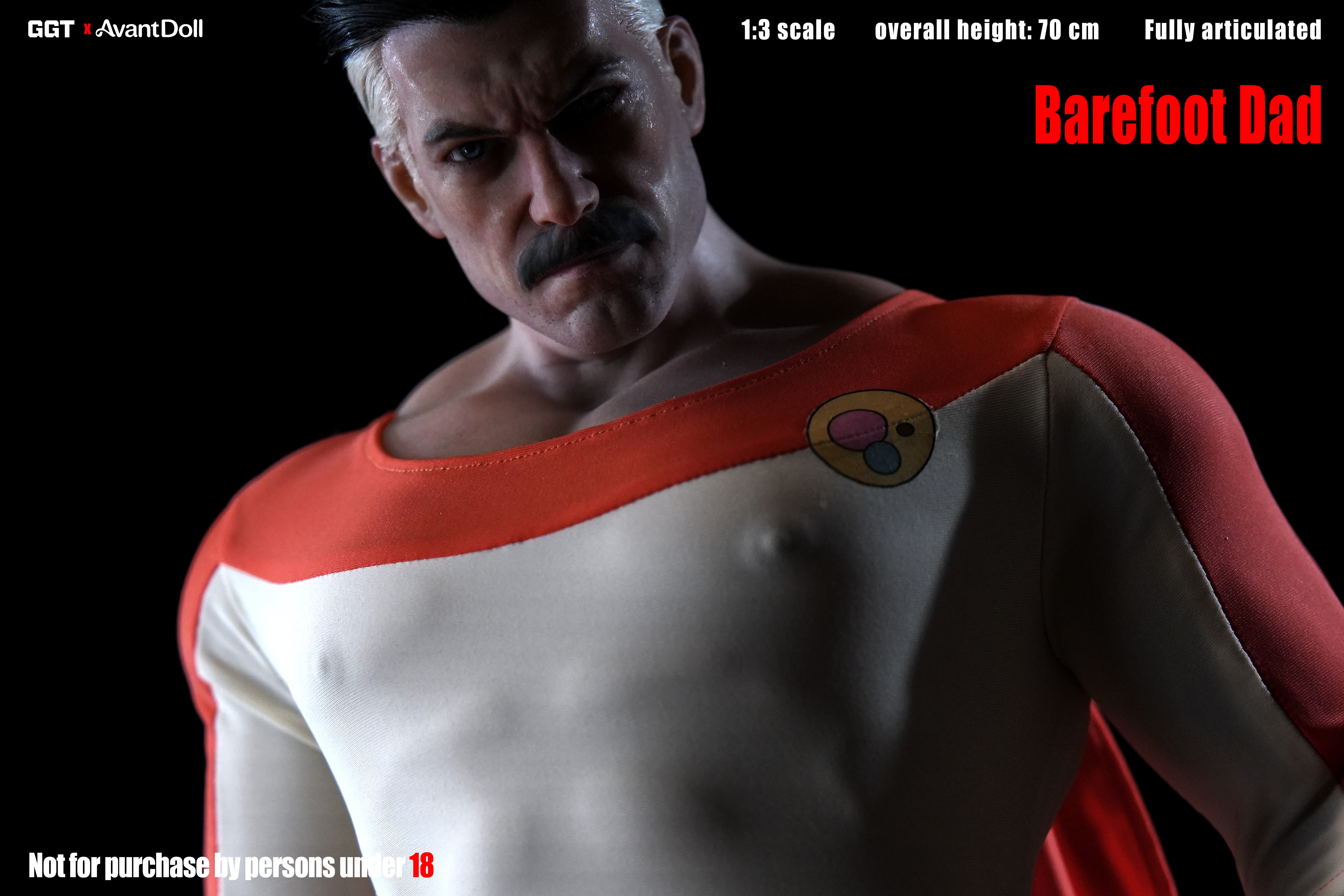 【Pre-sale】1/3 Scale Omni Man Nolan Grayson-GGT Studio × AvantDoll