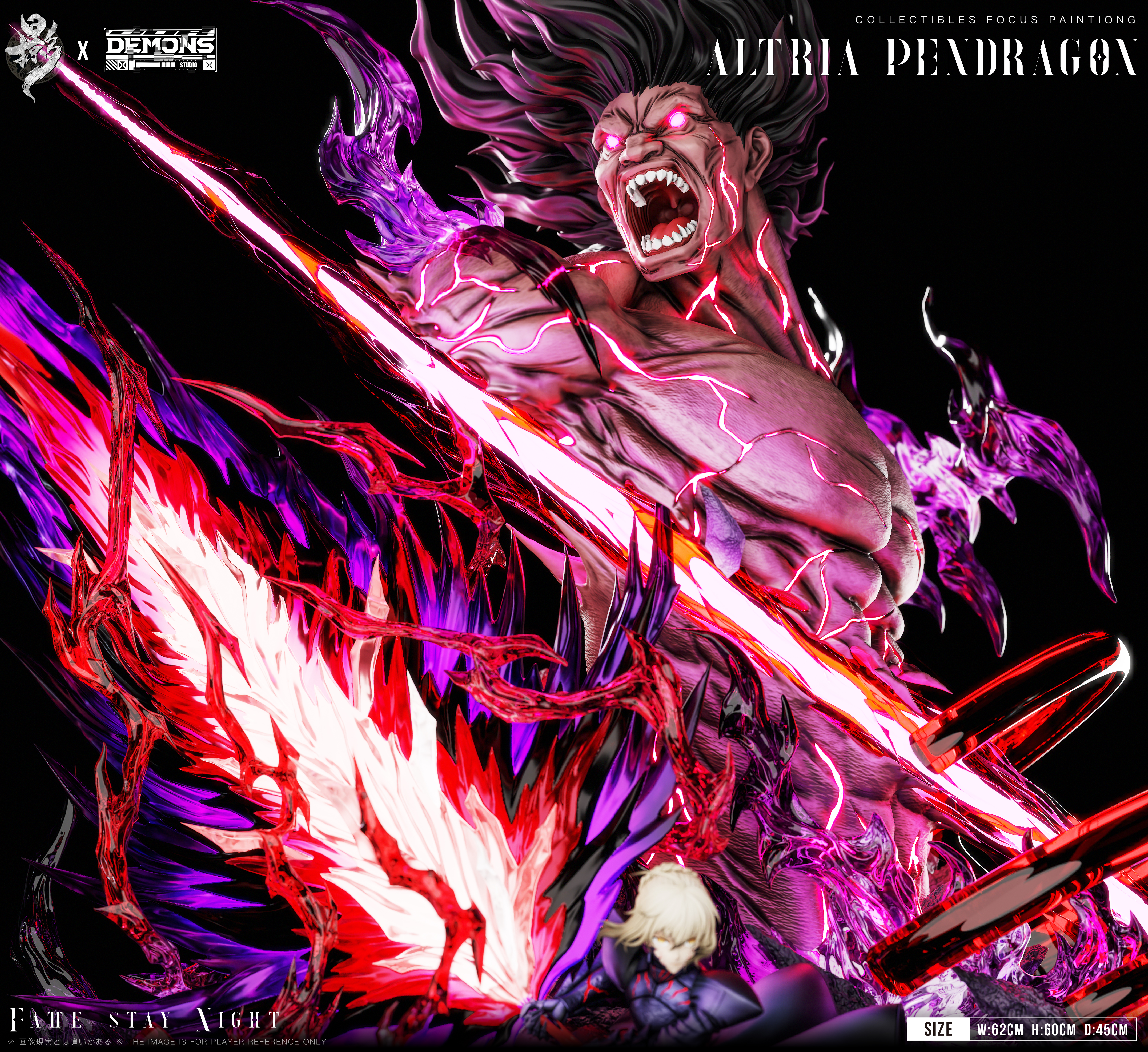 【Pre-sale】1/4 Scale 002 Black Saber-LueYing and DEMONS Studios