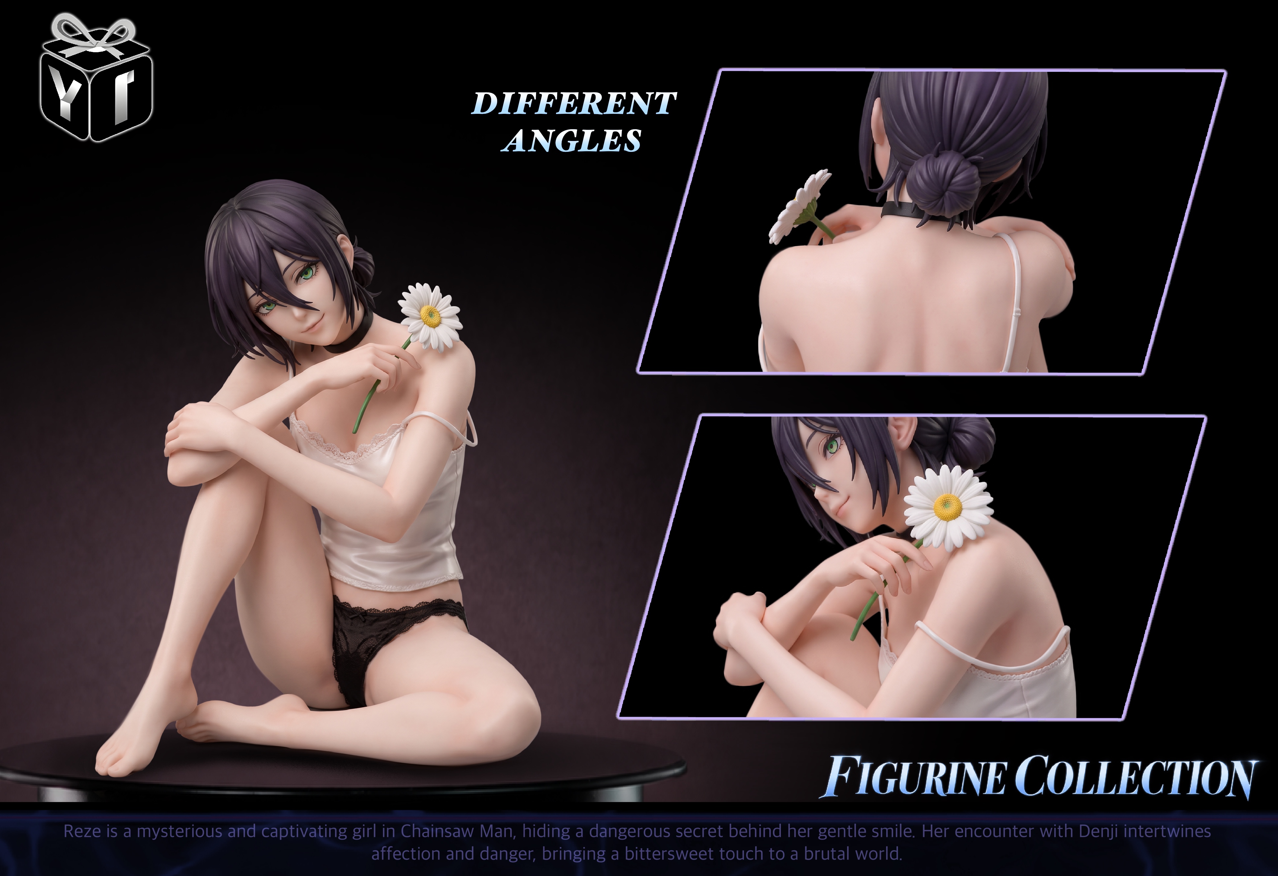 【Pre-sale】1/6 Scale Sitting Reze-Chainsaw Man-Yi Studio