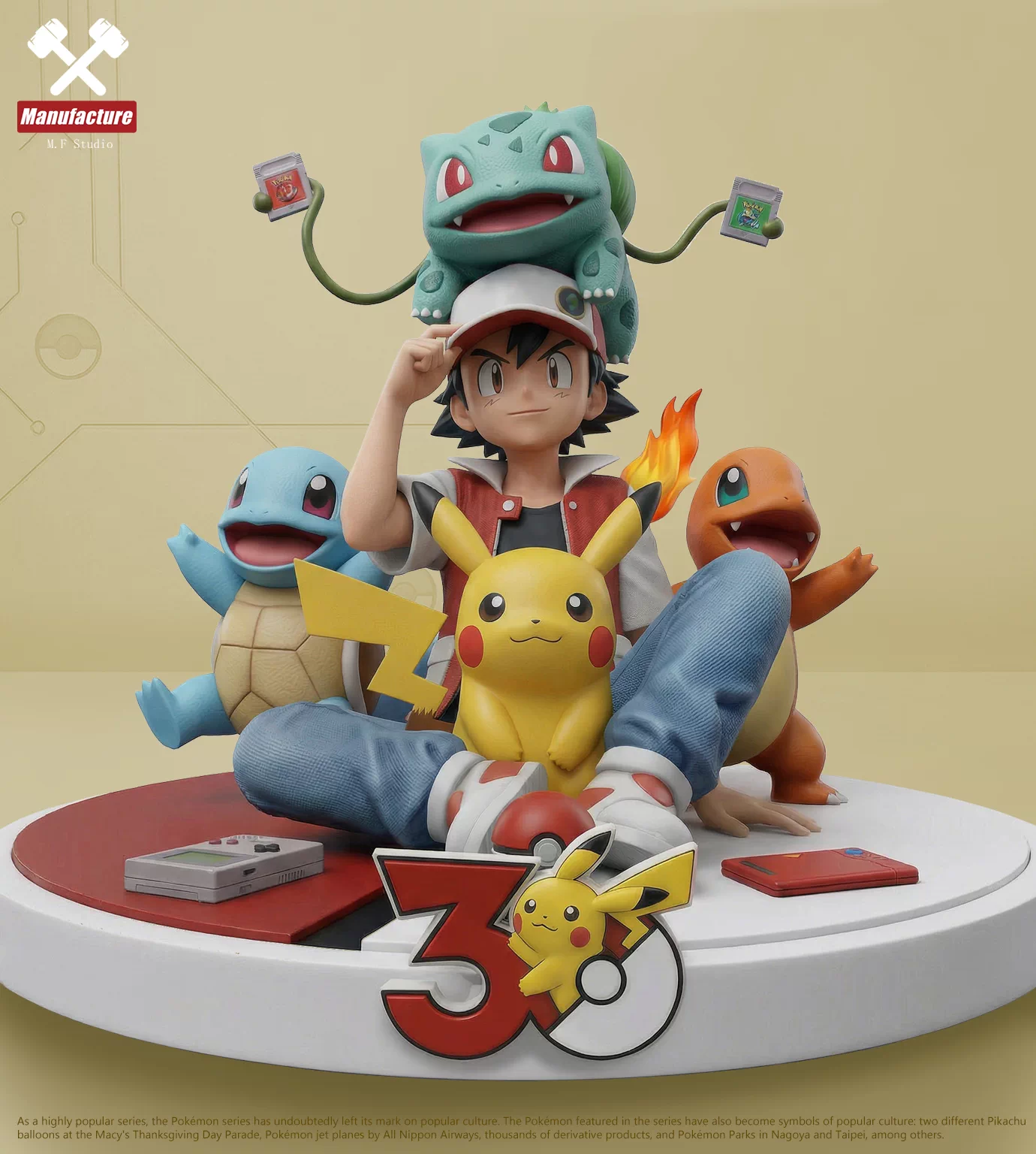 【Pre-sale】1/8 Scale 30 Anniversary Ash Ketchum-MF Studio