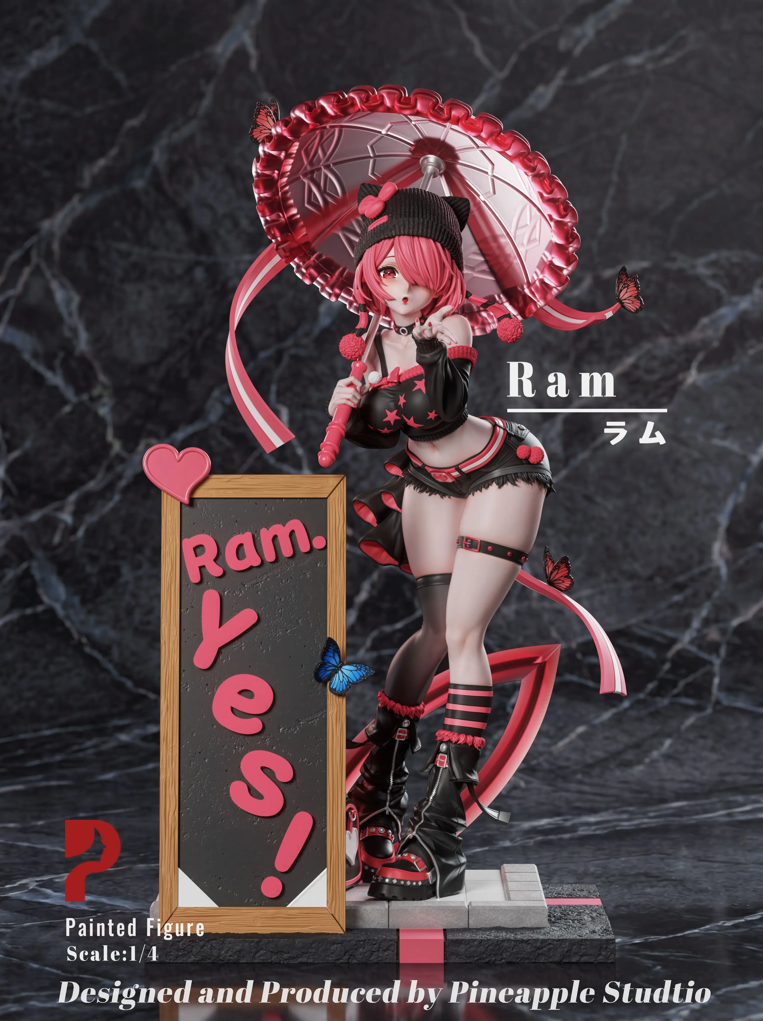 【Pre-sale】1/4 Scale Night Shibuya Rem and Ram-Pineapple Studio