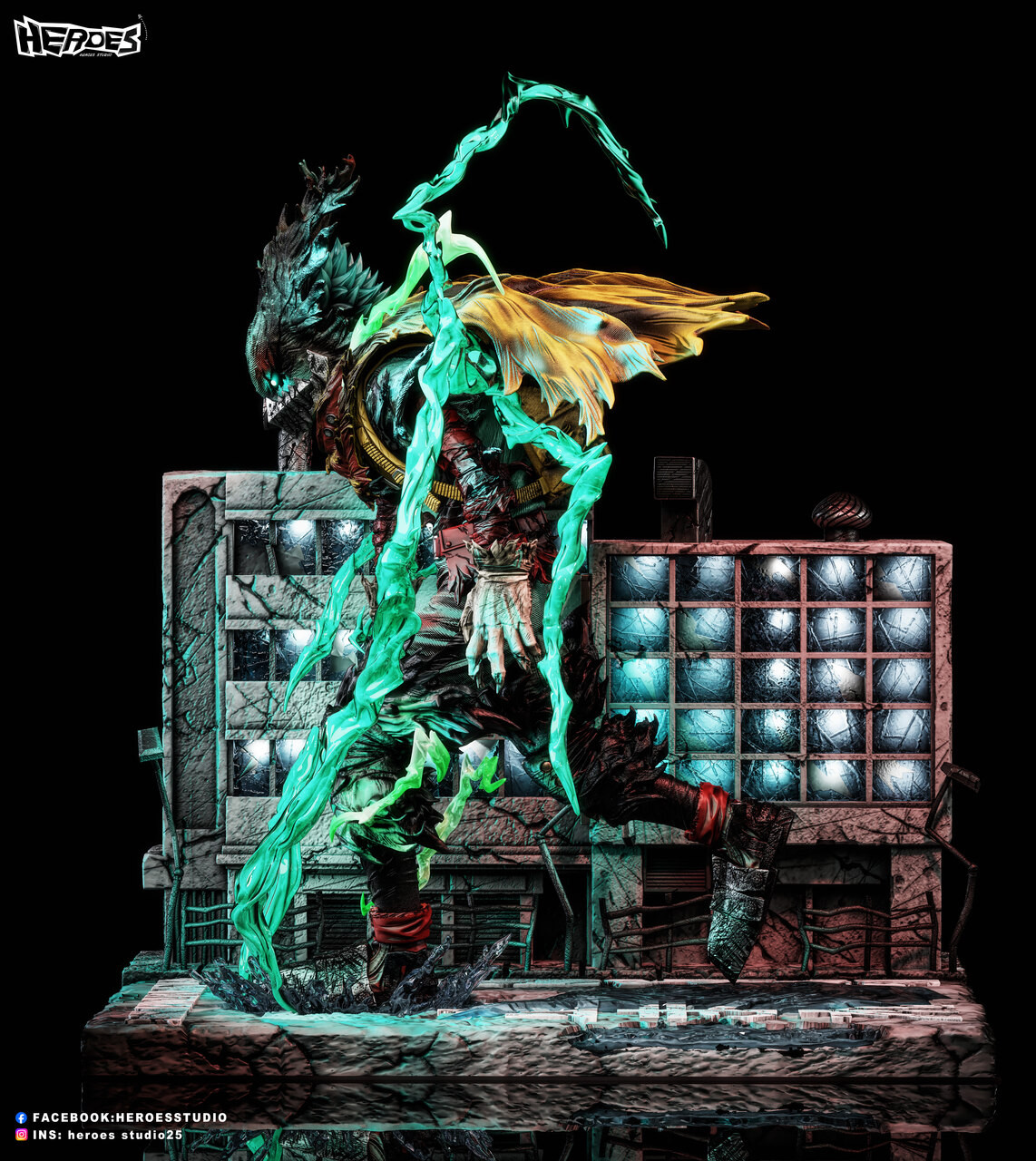 【Pre-sale】1/6 Scale Dark Deku-Heroes Studio