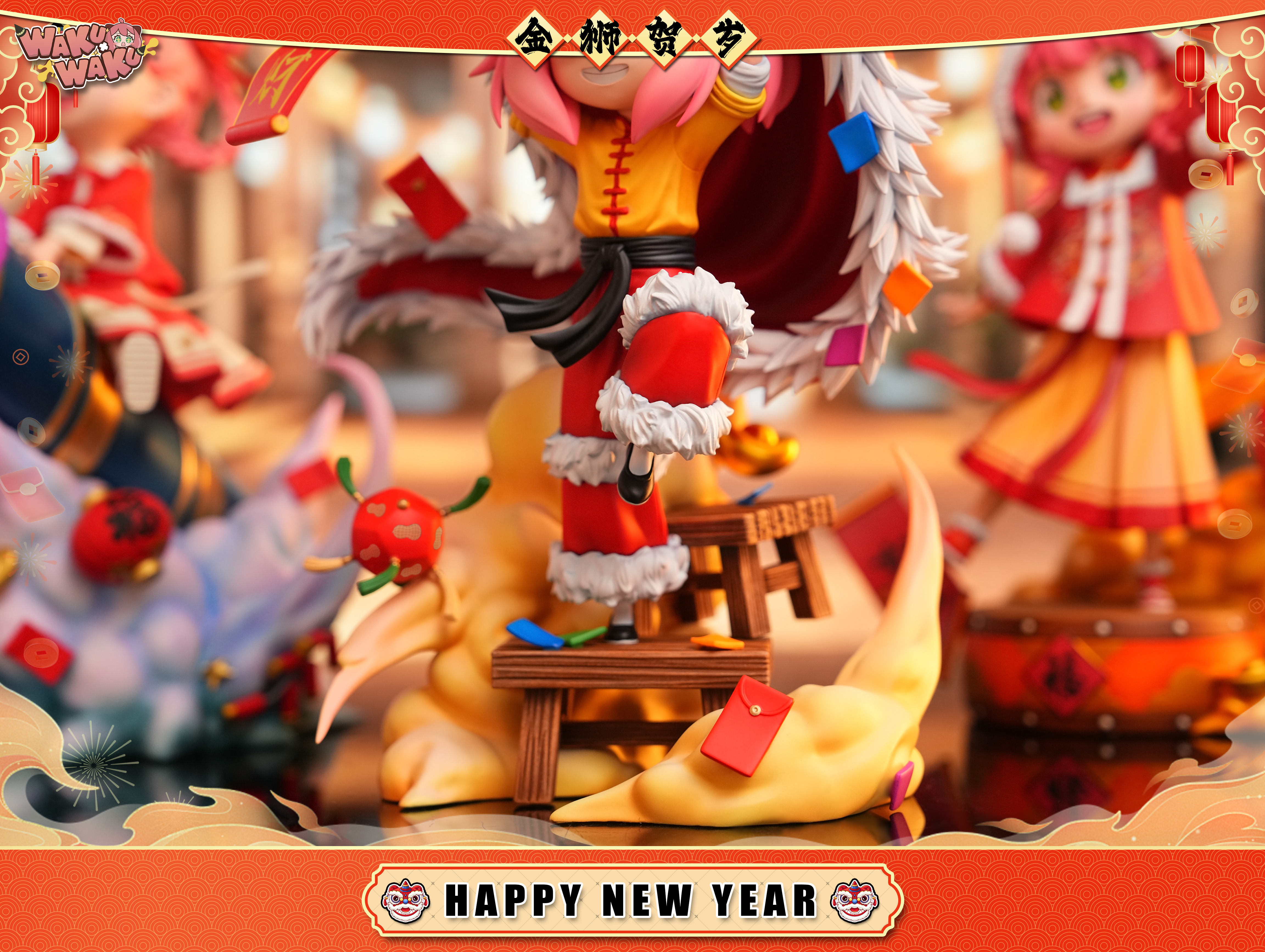 【Pre-sale】Happy New Year Anya-SPY X FAMILY-WAKUWAKU Studio