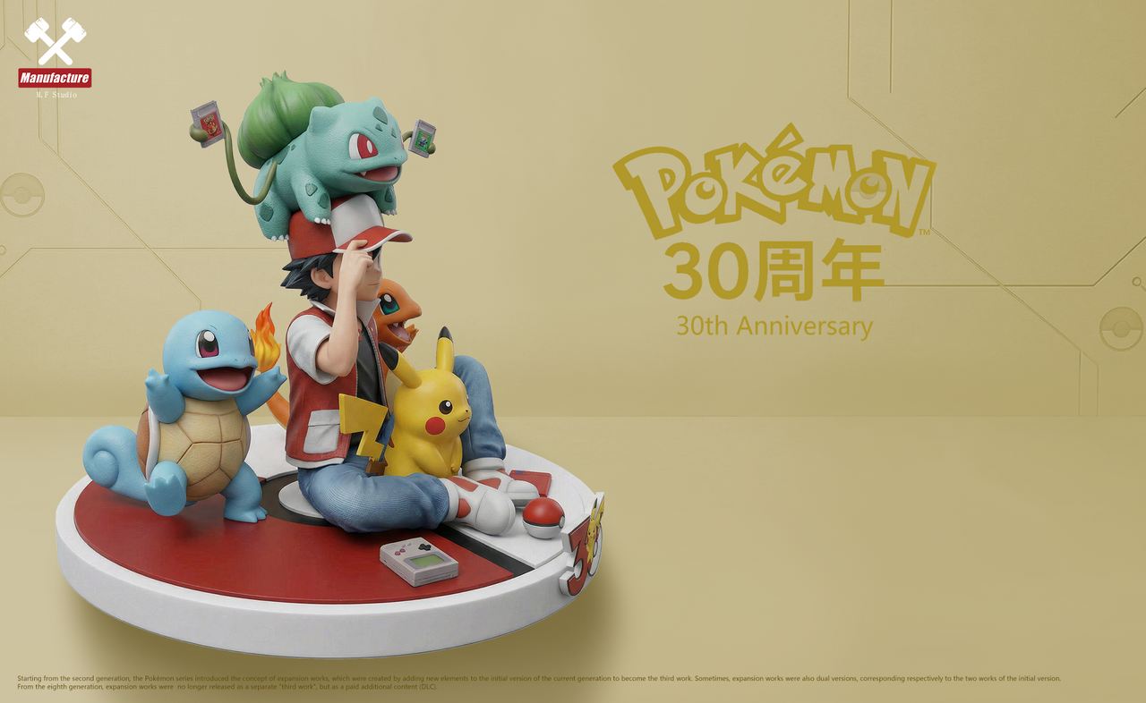 【Pre-sale】1/8 Scale Pokemon 30th Anniversary-MF Studio