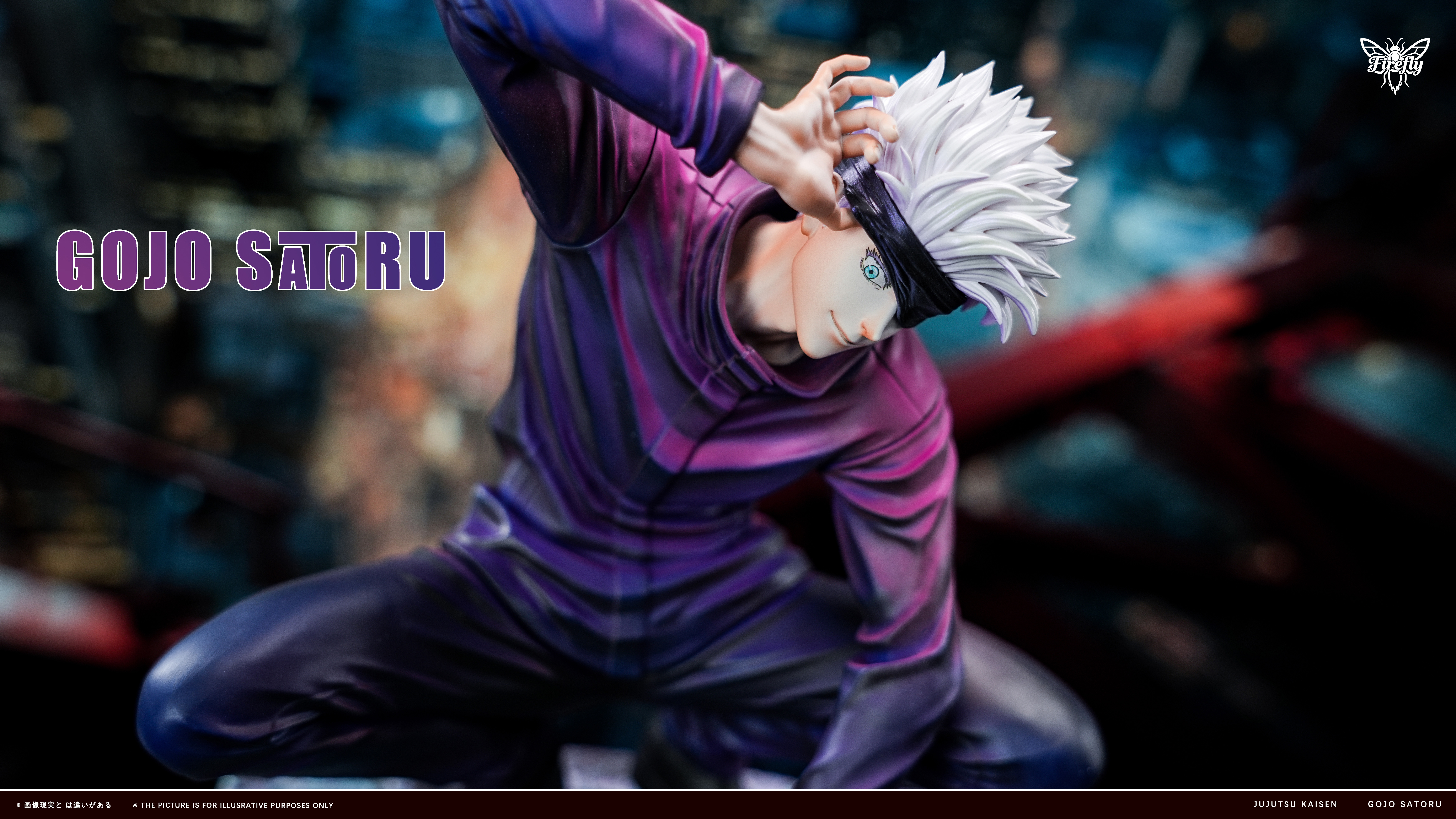 【Pre-sale】1/6 and 1/4 Scale Squatting Gojo Satoru-Jujutsu Kaisen-Firefly Studio