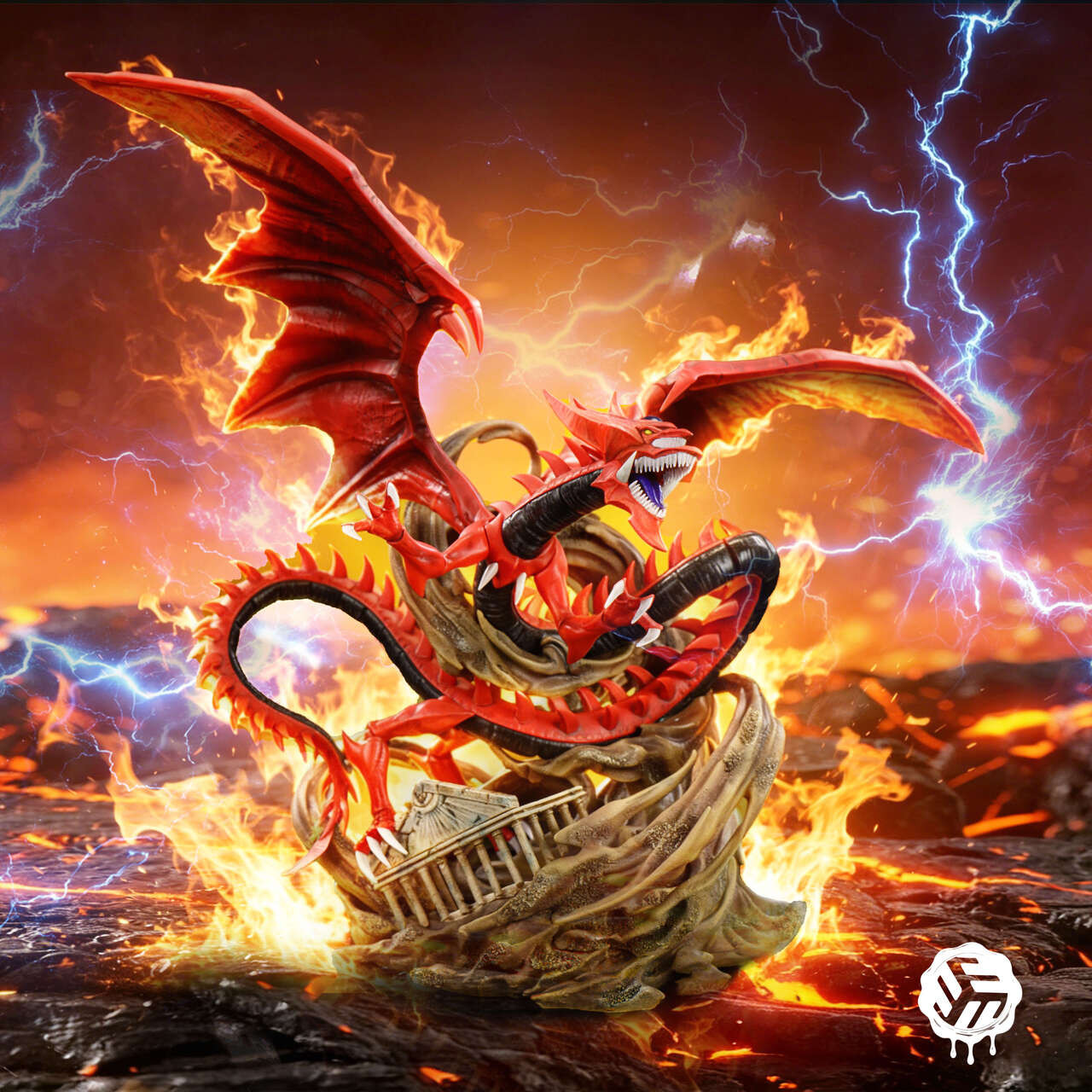 【Pre-sale】1/6 Scale Slifer the Sky Dragon-Three Studio