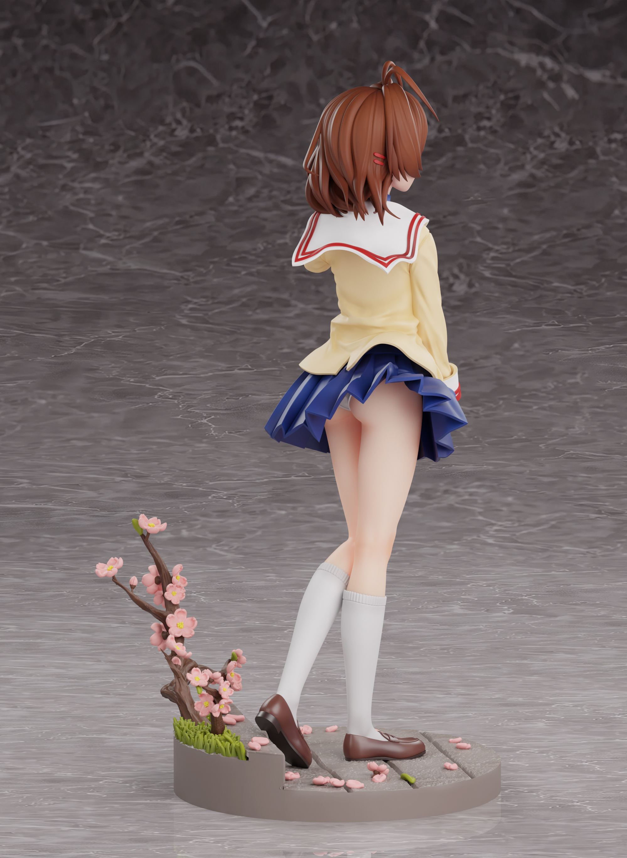 【Pre-sale】1/6 Scale Furukawa Nagisa-CLANNAD-Bust Studio