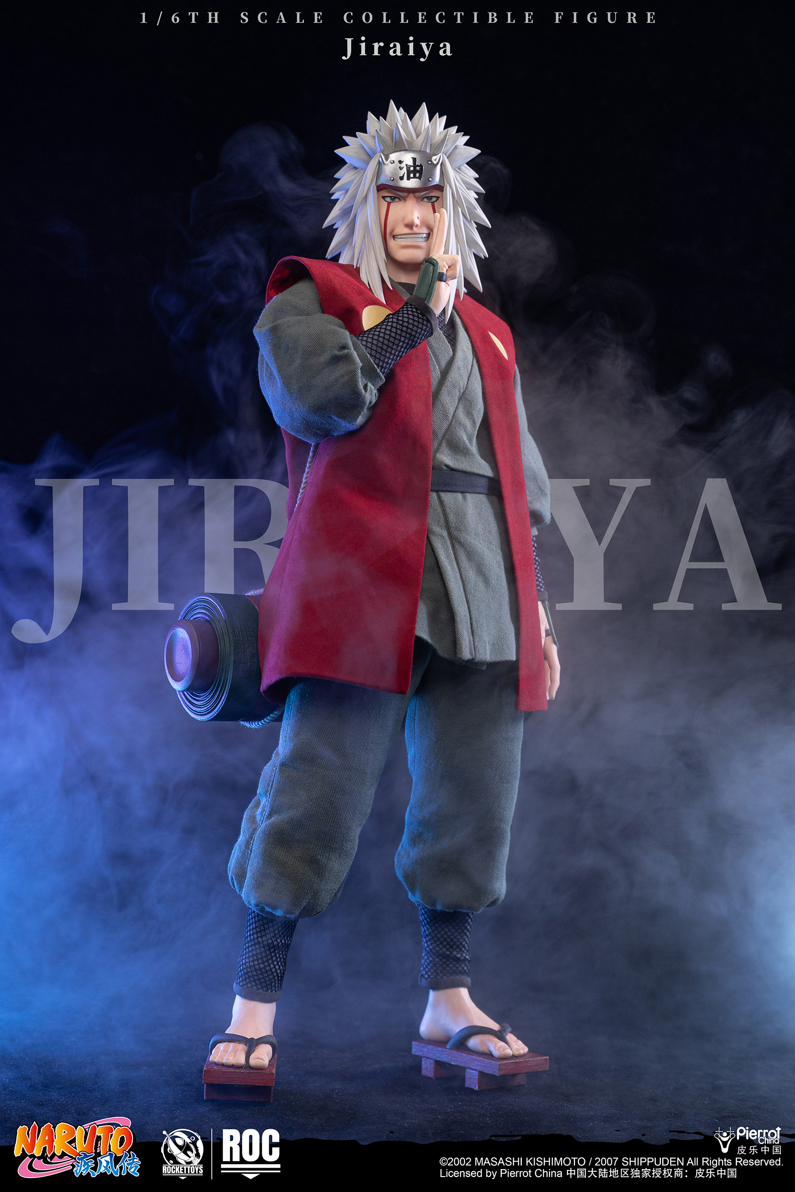 【Pre-sale】1/6 Scale Jiraiya-ROCKETTOYS Studio