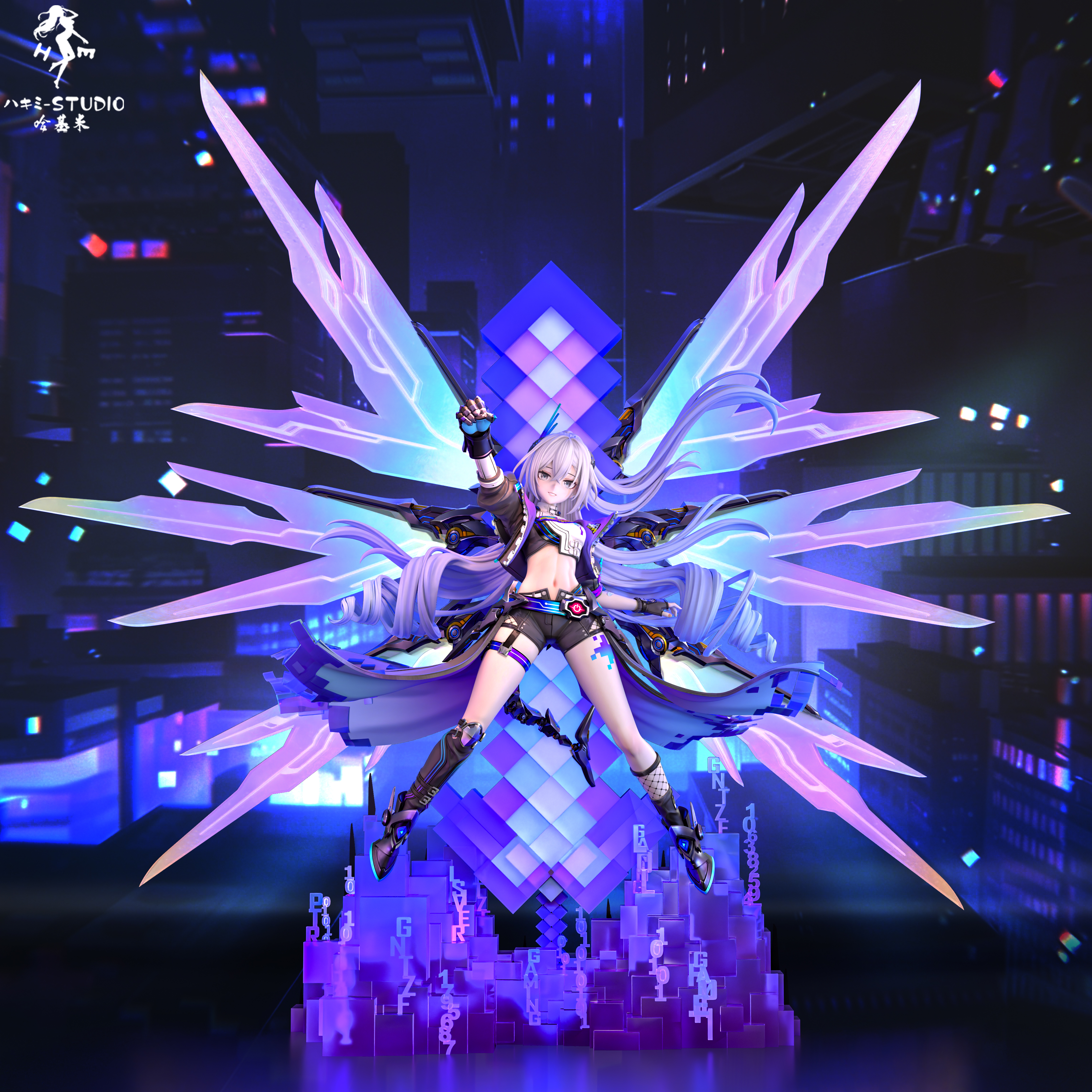 【Pre-sale】1/6 Scale LV.999 Silver Wolf-Hajimi Studio