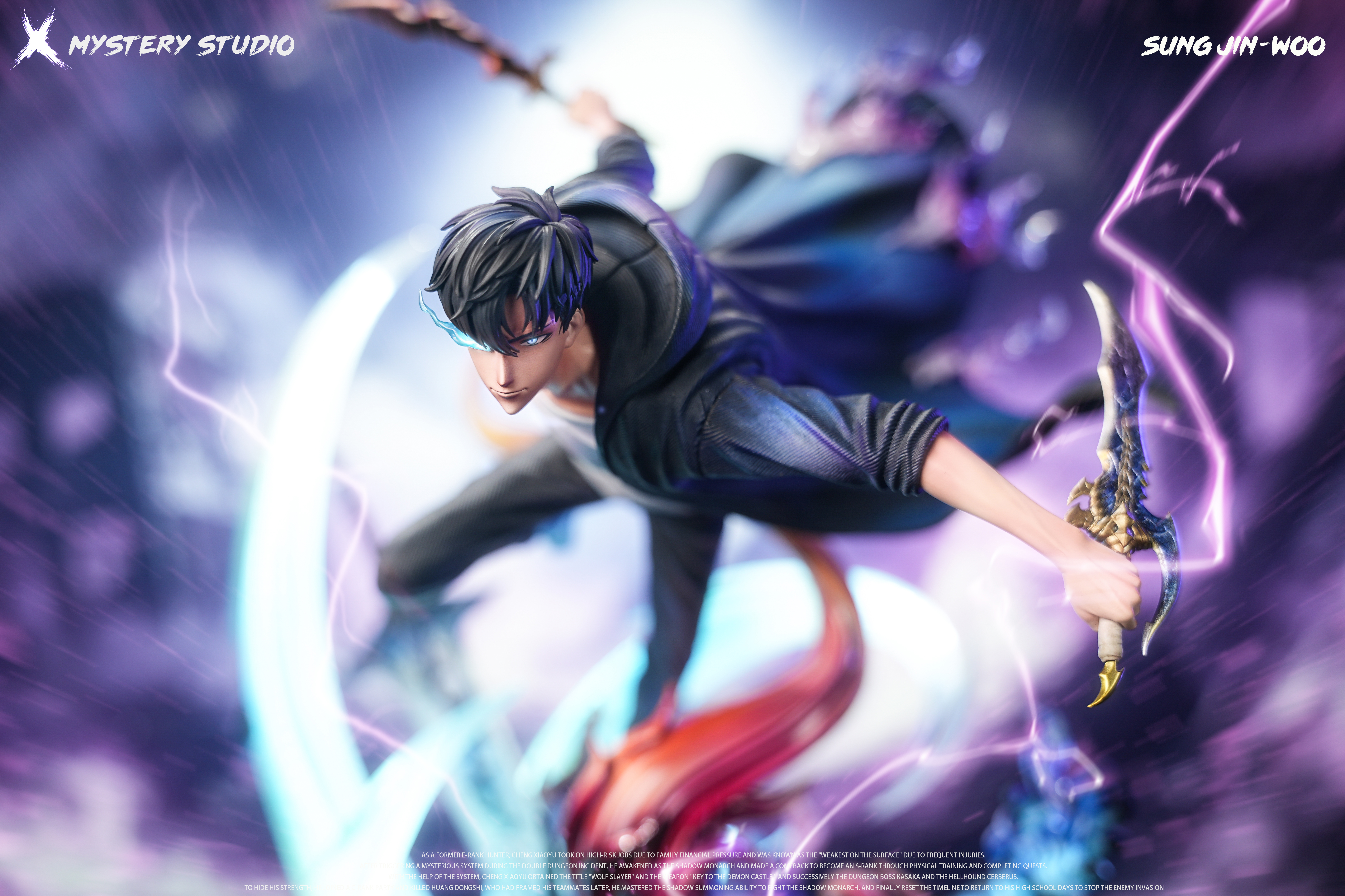 【Pre-sale】1/6 Scale Sung Jin Woo with LED-Solo Leveling-Mystery Studio