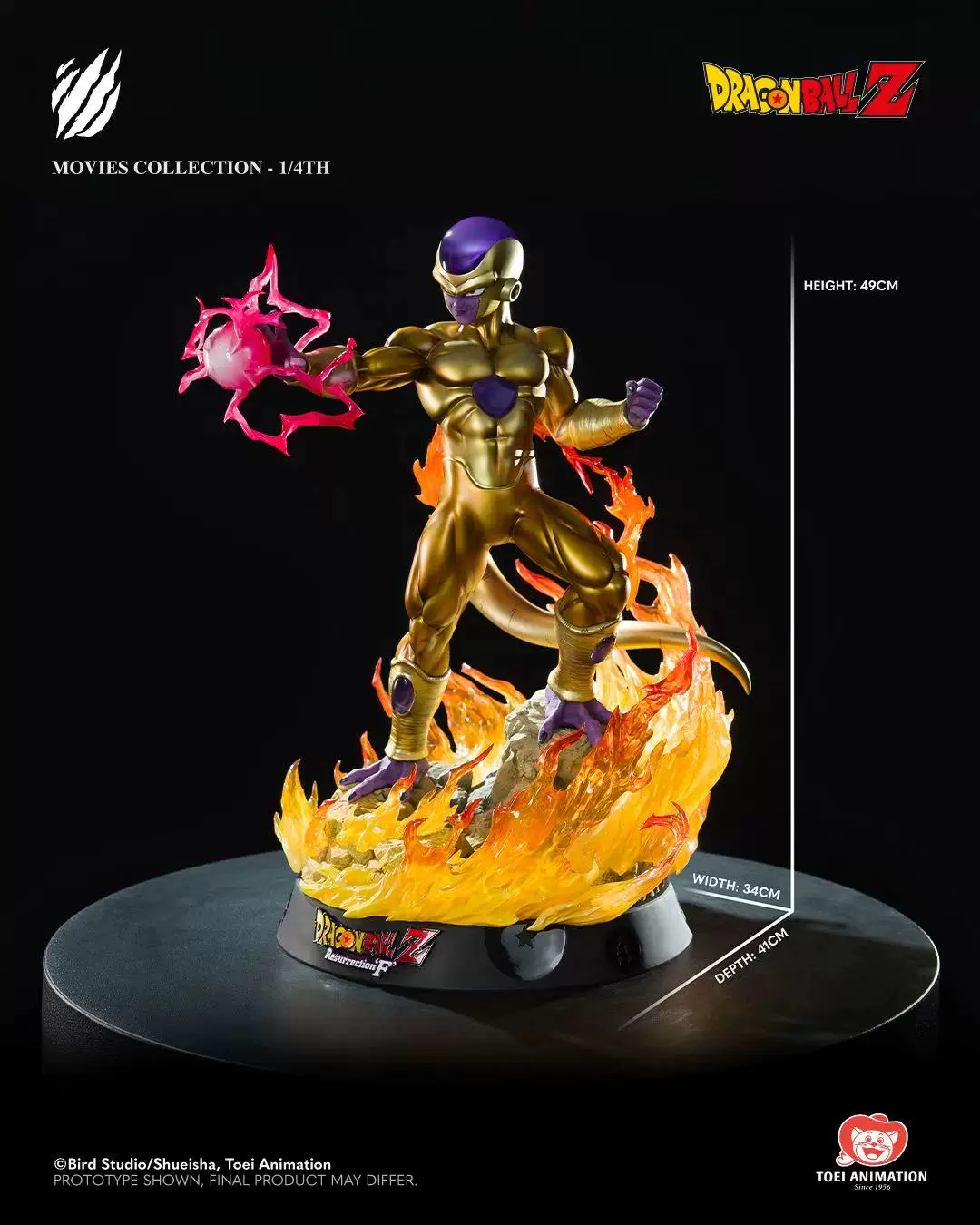 【Pre-sale】1/4 Scale Golden Frieza-Dragon Ball-TSUME Studio