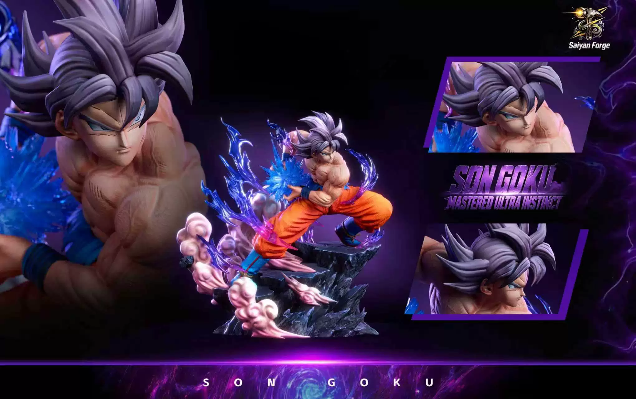 【Pre-sale】1/6 Scale Broli VS Son Goku-Dragon Ball-Saiyan Forge Studio