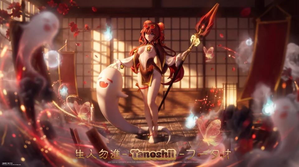 【Pre-sale】1/6 Scale HuTao-Genshin Impact-Tanoshii Studio