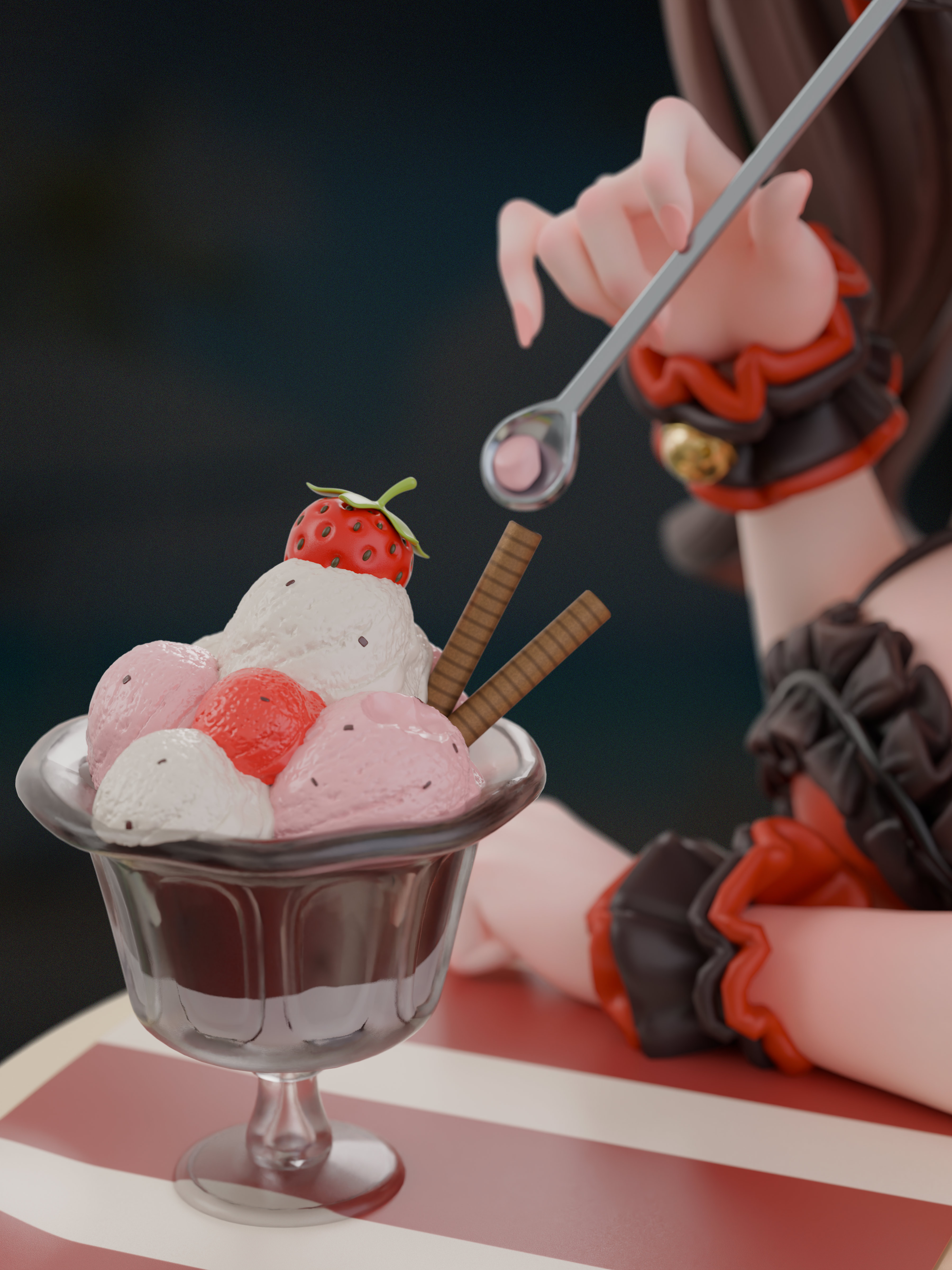 【Pre-sale】1/6 Scale Swimming Suit Tokisaki Kurumi-YMM Studio