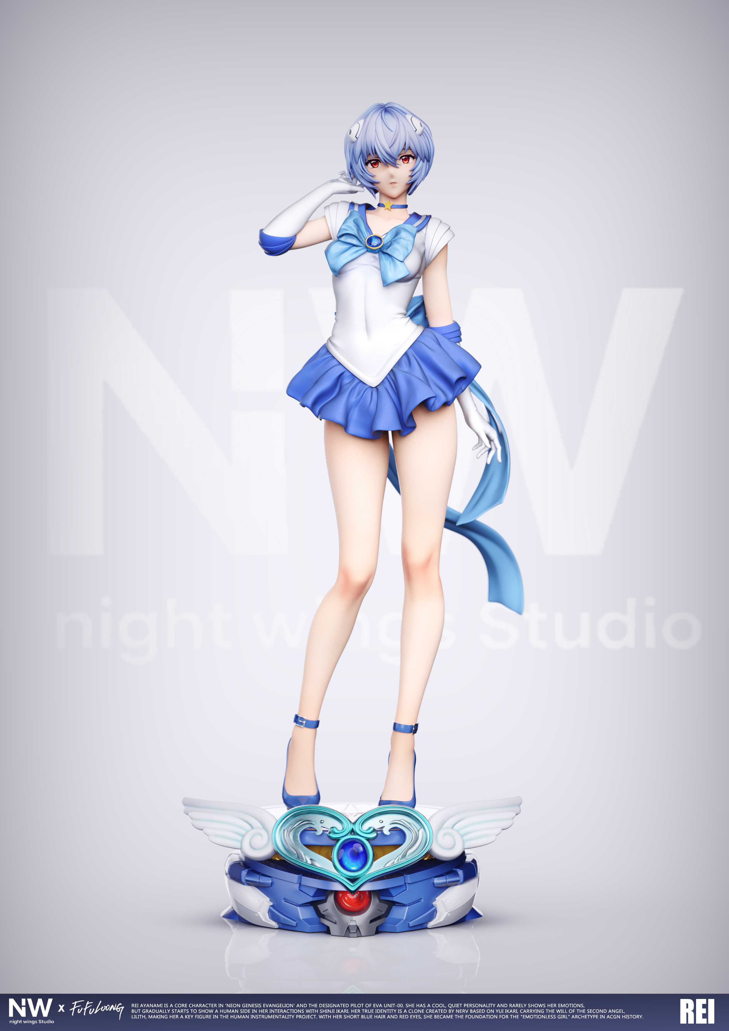 【Pre-sale】1/6 and 1/4 Scale Ayanami Rei-EVA-Night Wing Studio