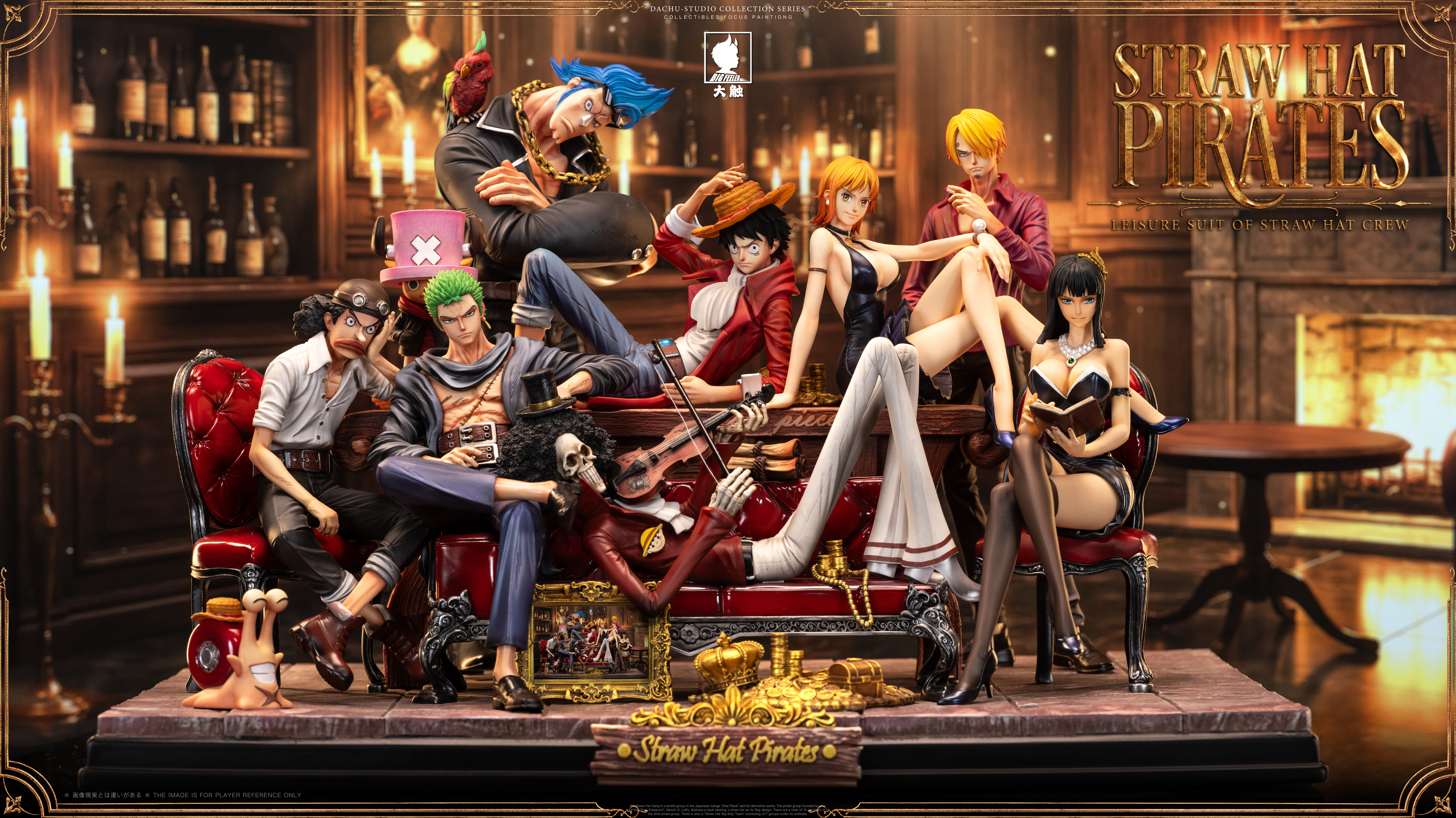 【Pre-sale】1/6 Scale Straw Hat Pirates-One Piece-Big Feeler Studio