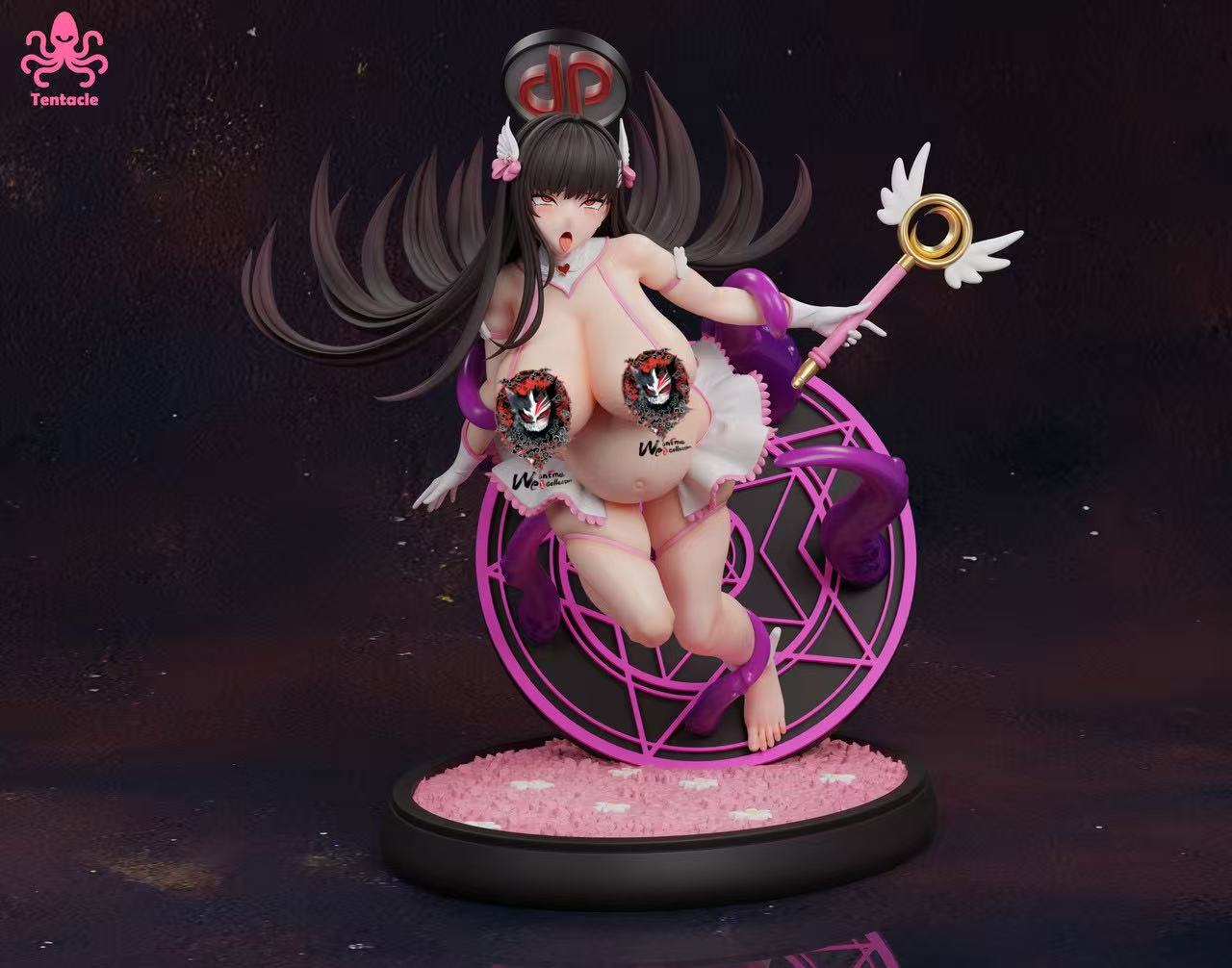 【Pre-sale】1/6 Scale Tsukatsuki Rio vs Tentacles-Blue Archive-Tentacles Studio