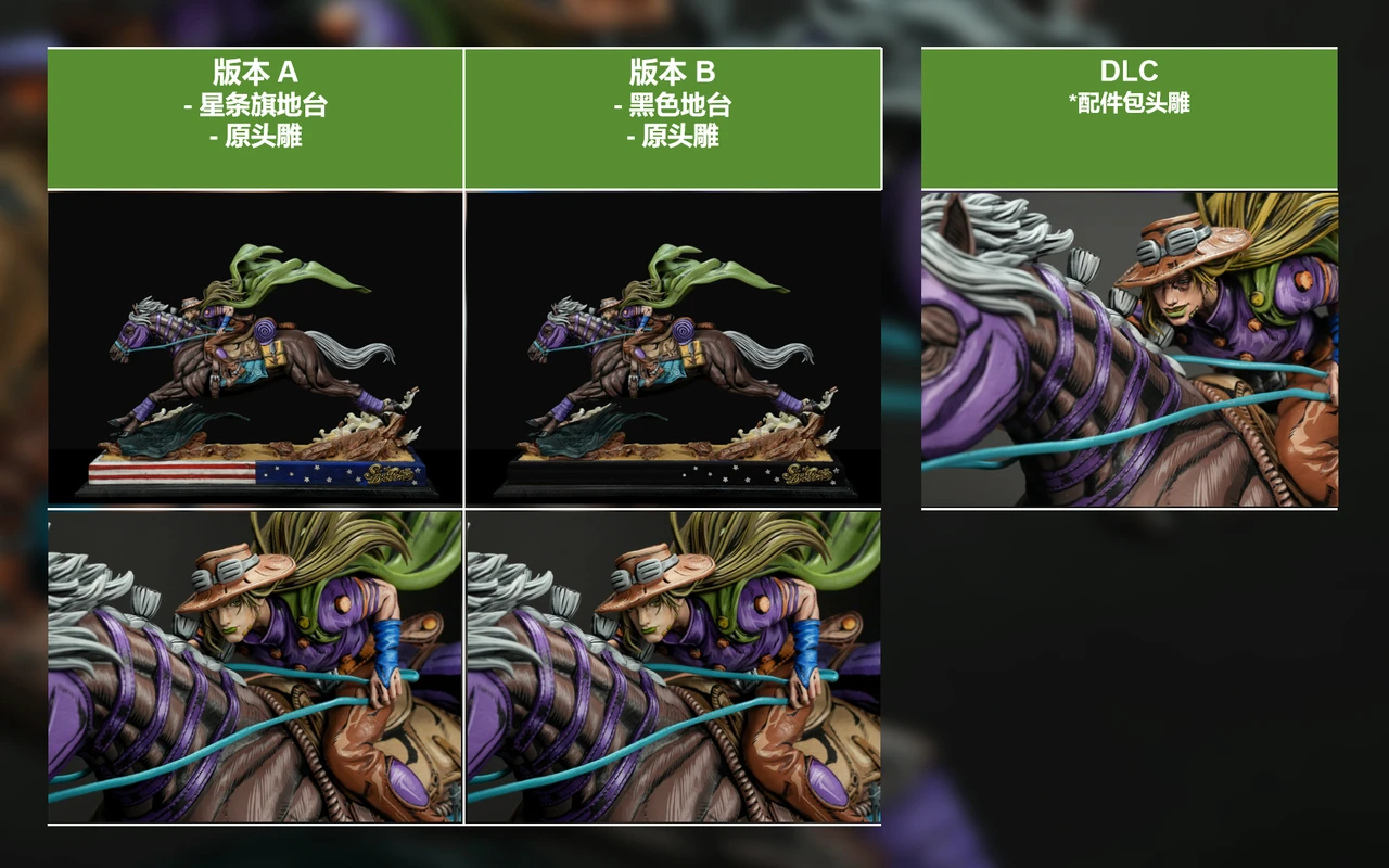 【Pre-sale】1/6 Scale Gyro Zeppeli-JoJo's Bizarre Adventure-Bard Studio