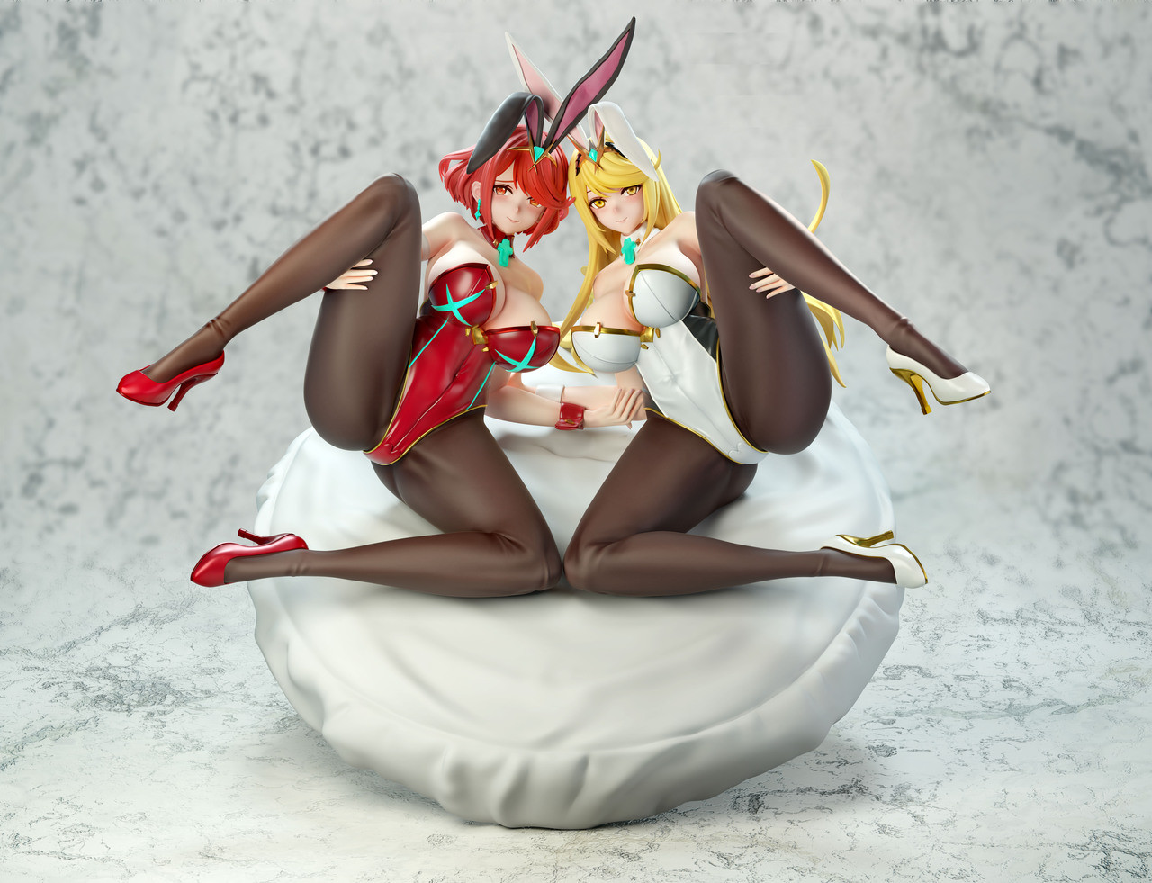 【Pre-sale】Bunny Mythra and Pyra-Xenoblade Chronicles 2-NTR Studio