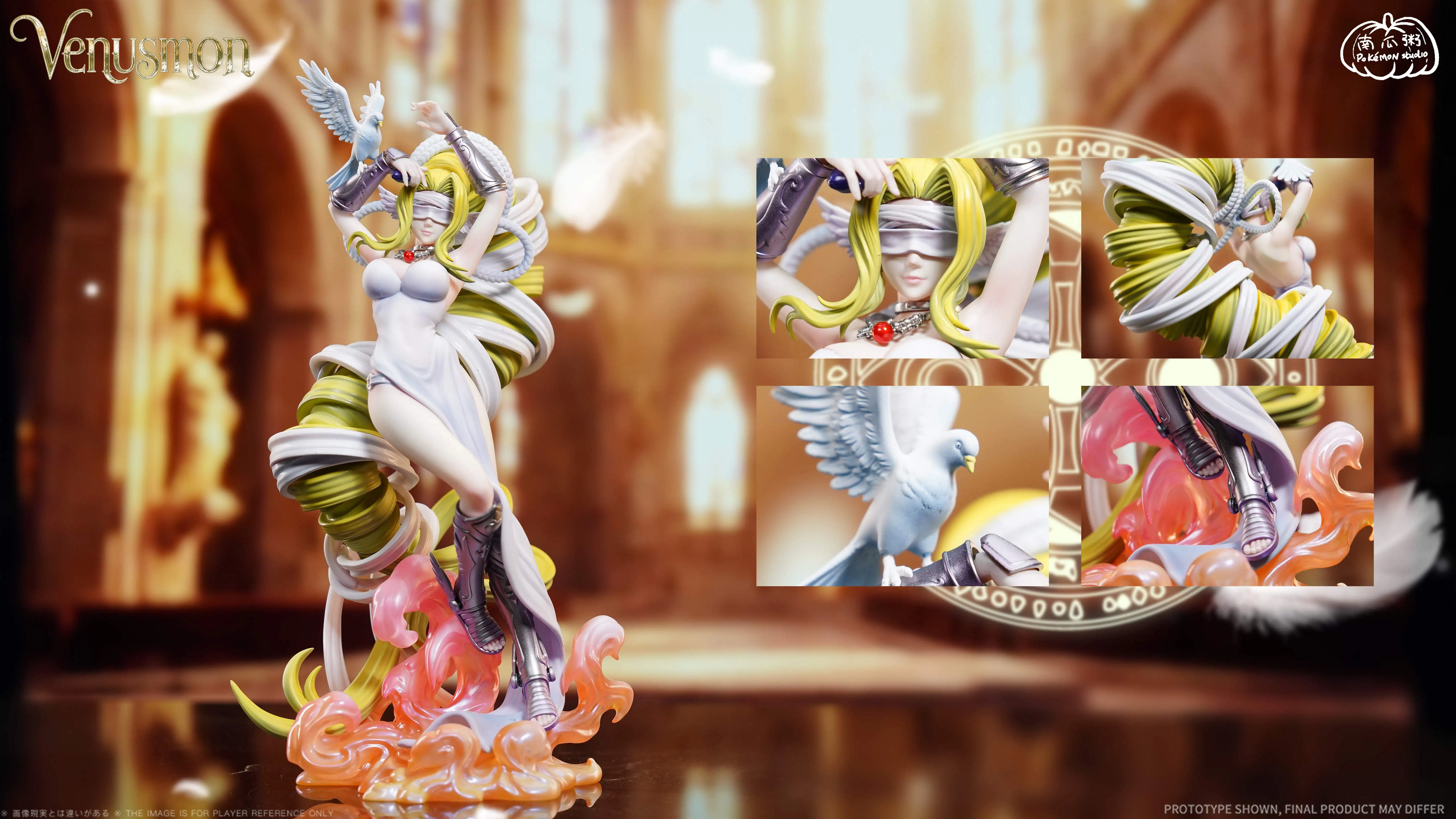 【Pre-sale】MH and 1/6 Scale Venusmon-Digimon Adventure-Pokemon Studio