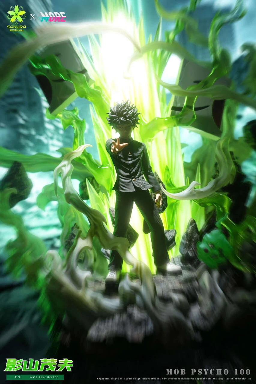 【Pre-sale】Shigeo Kageyama with LED-Mob Psycho 100-Sakura × More Studio
