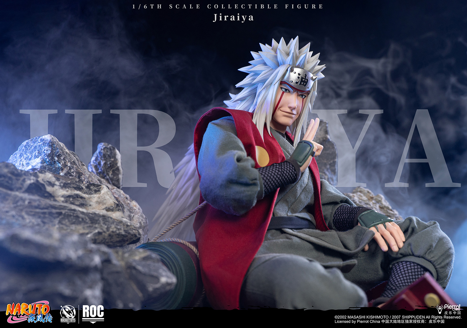 【Pre-sale】1/6 Scale Jiraiya-ROCKETTOYS Studio