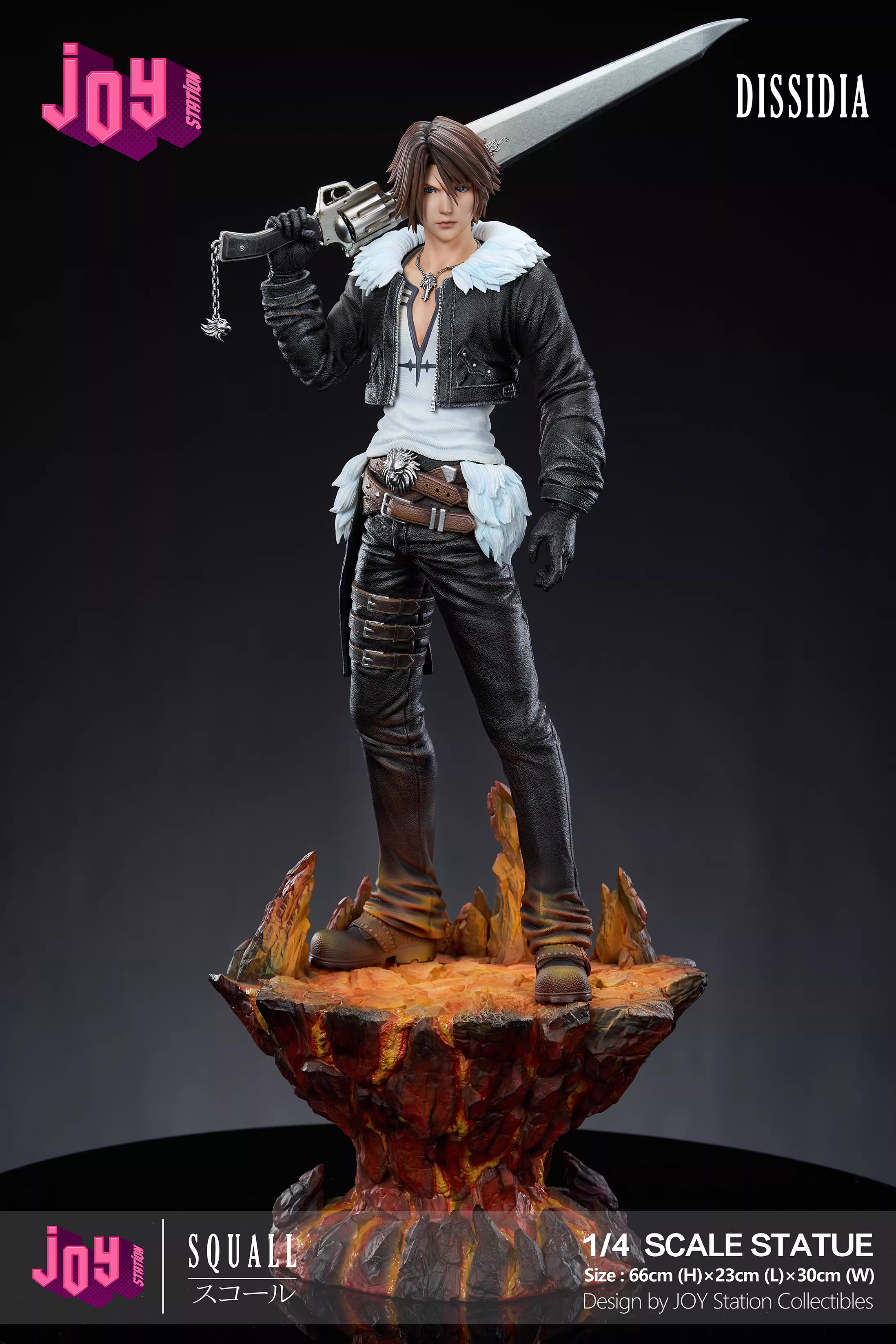 【Pre-sale】1/4 Scale Squall Leonhart with LED-Joy Station Studio