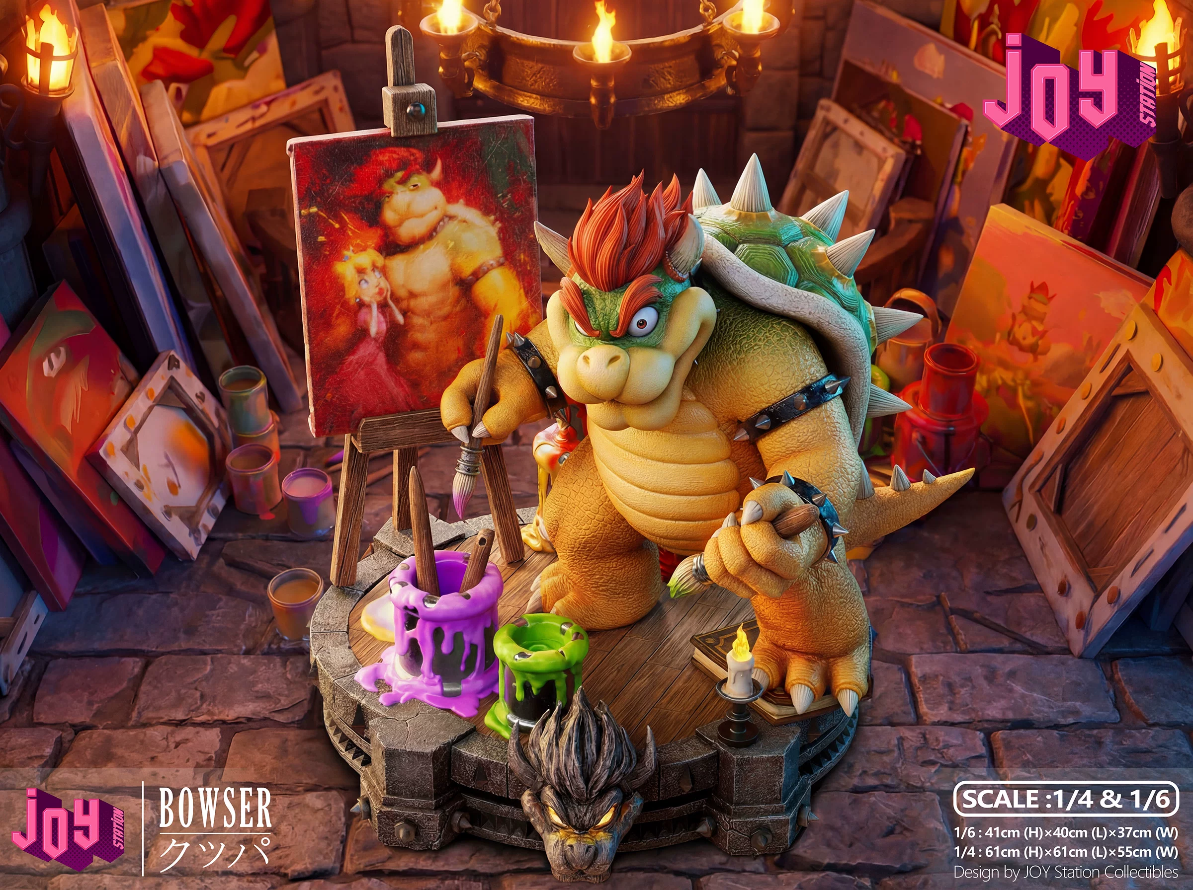【Pre-sale】1/6 and 1/4 Scale Bowser 2.0-Joy Station Studio