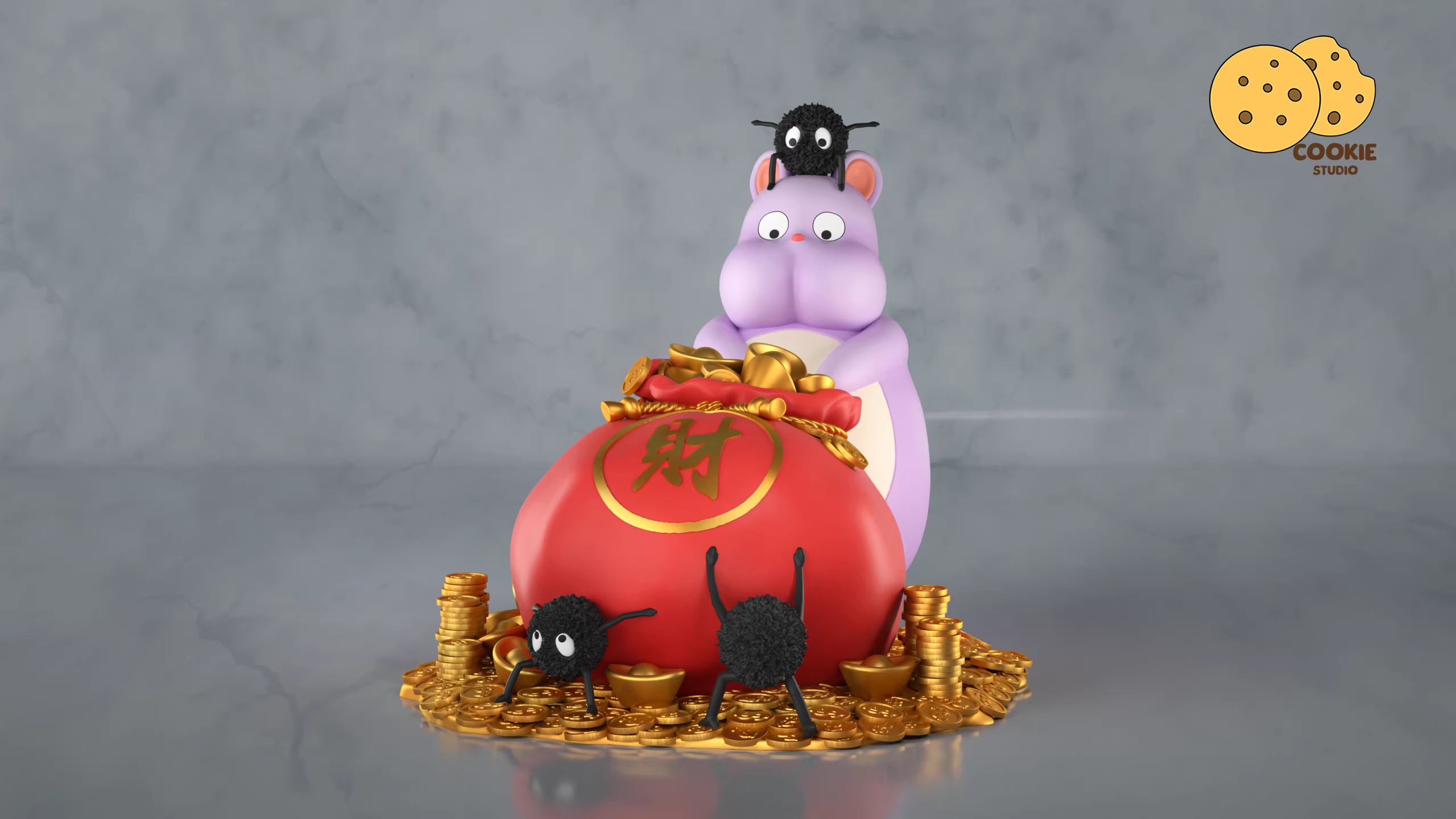 【Pre-sale】Wealth Attraction Boh-Cookie Studio