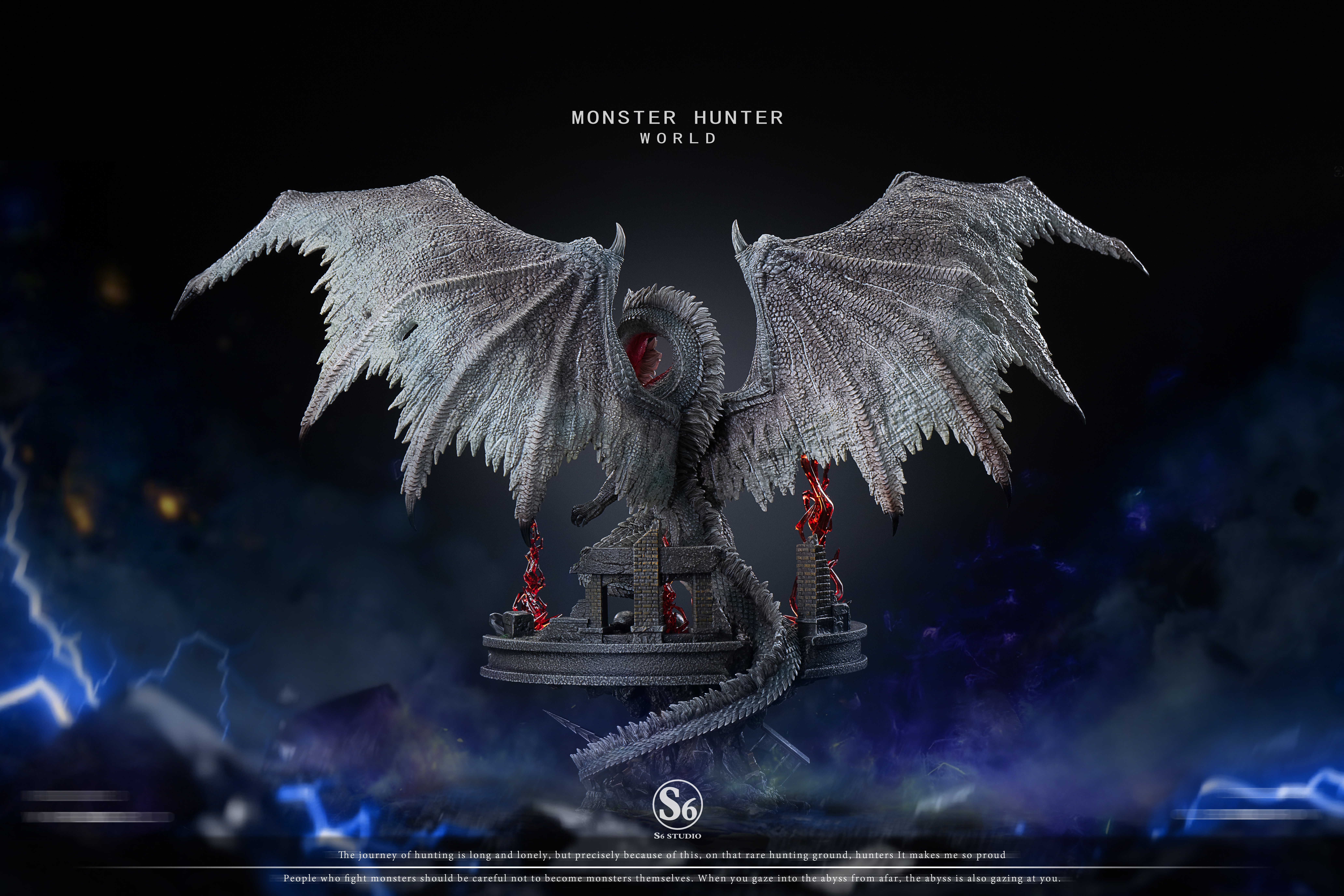 【Pre-sale】White Fatalis-S6 Studio