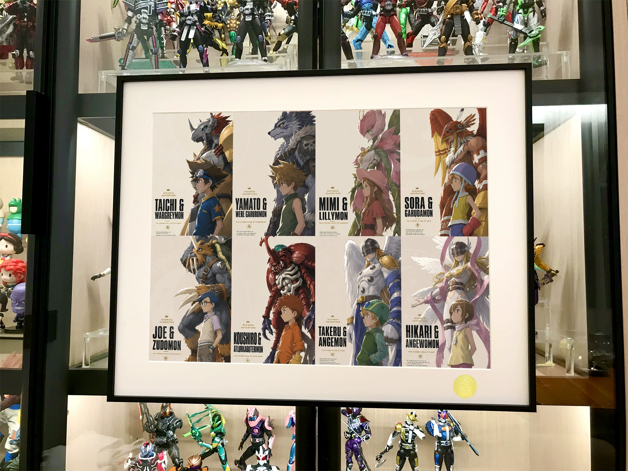【Pre-sale】Decorative Painting of Digimons-Digimon Adventure-XingKong Studio
